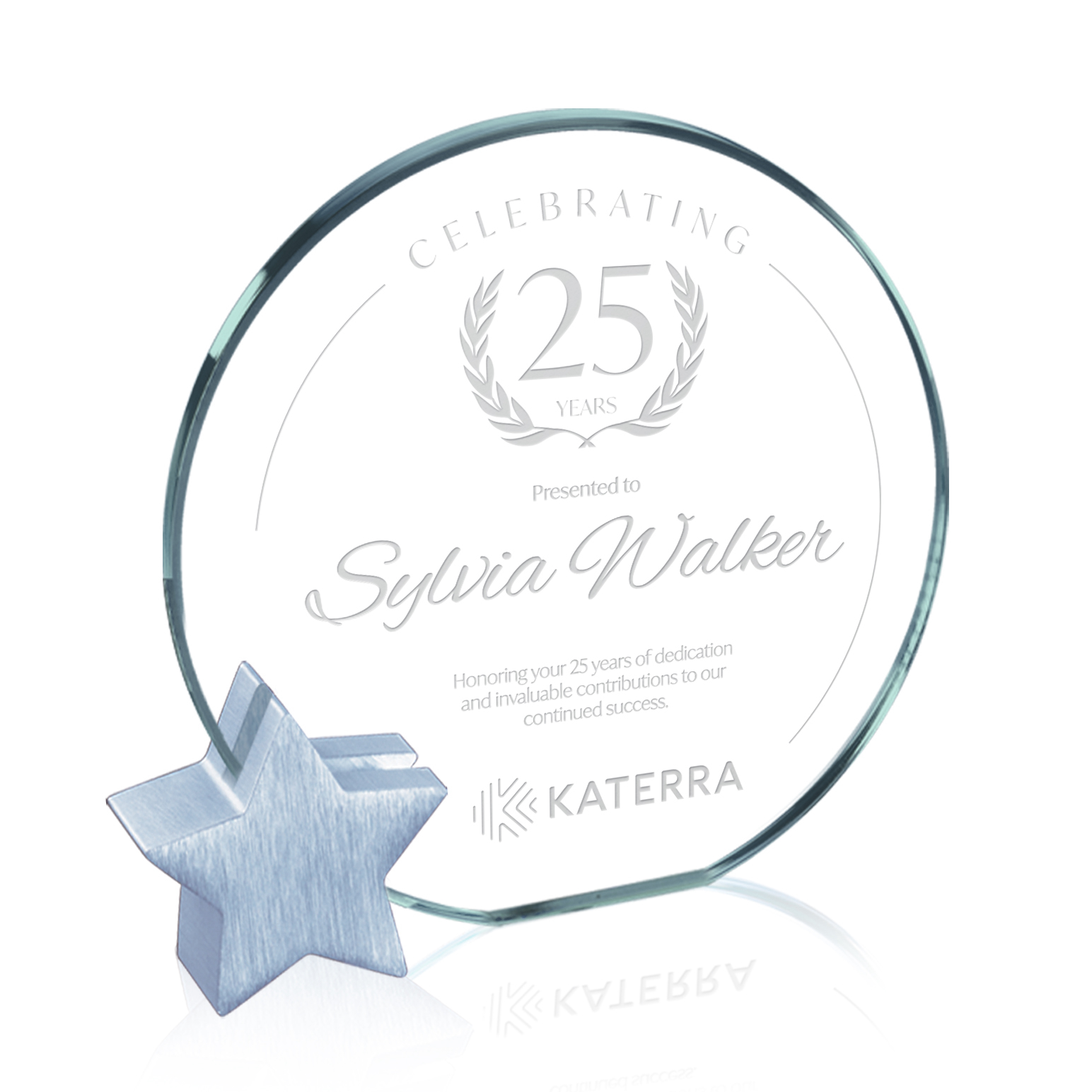 Deep Etch, Jade, Chrome, 8" x 6.75" x 1.25"