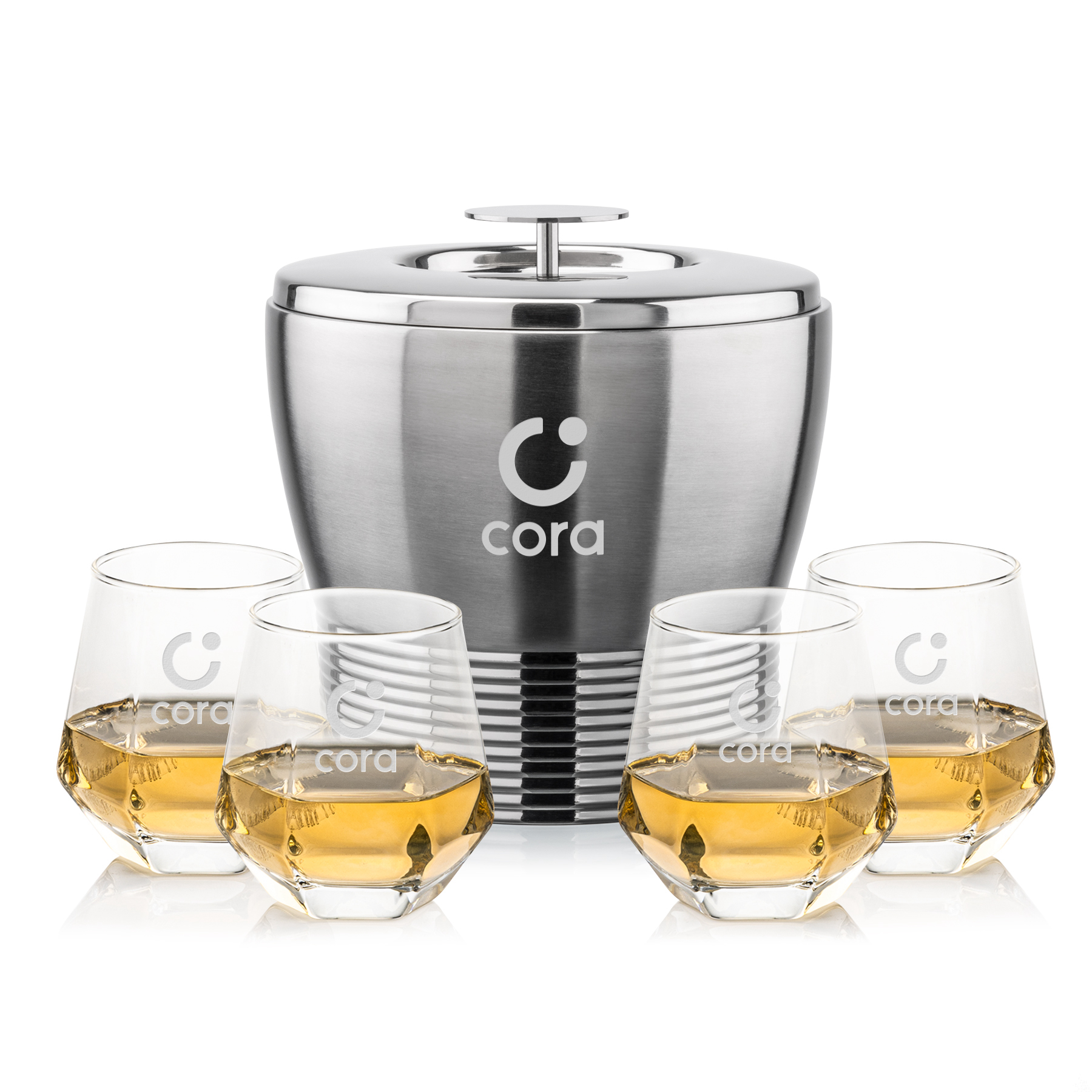 Ice Bucket OTR Set, Hartsdale Set, Set of 5