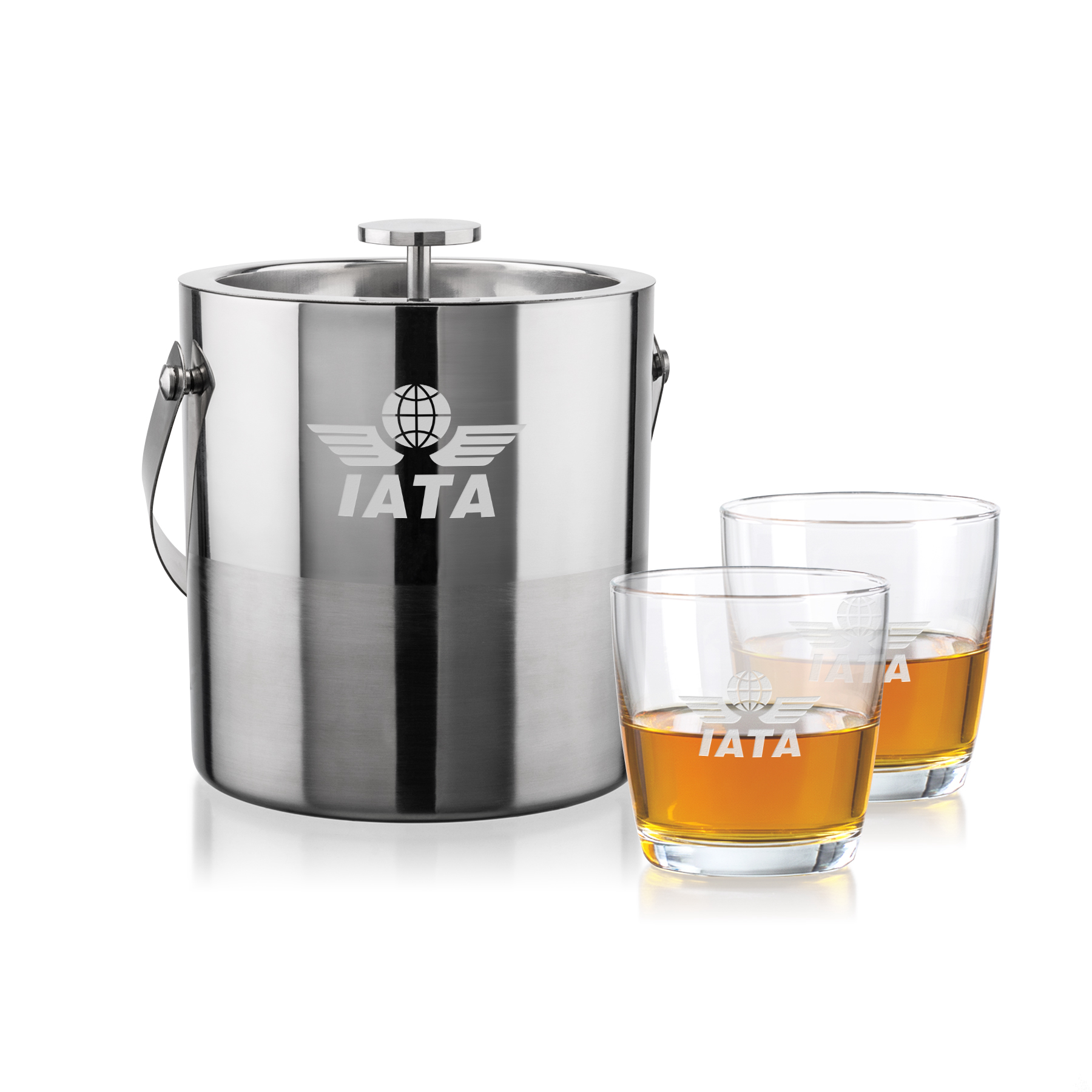 Ice Bucket OTR Set, Carberry Set, Set of 3