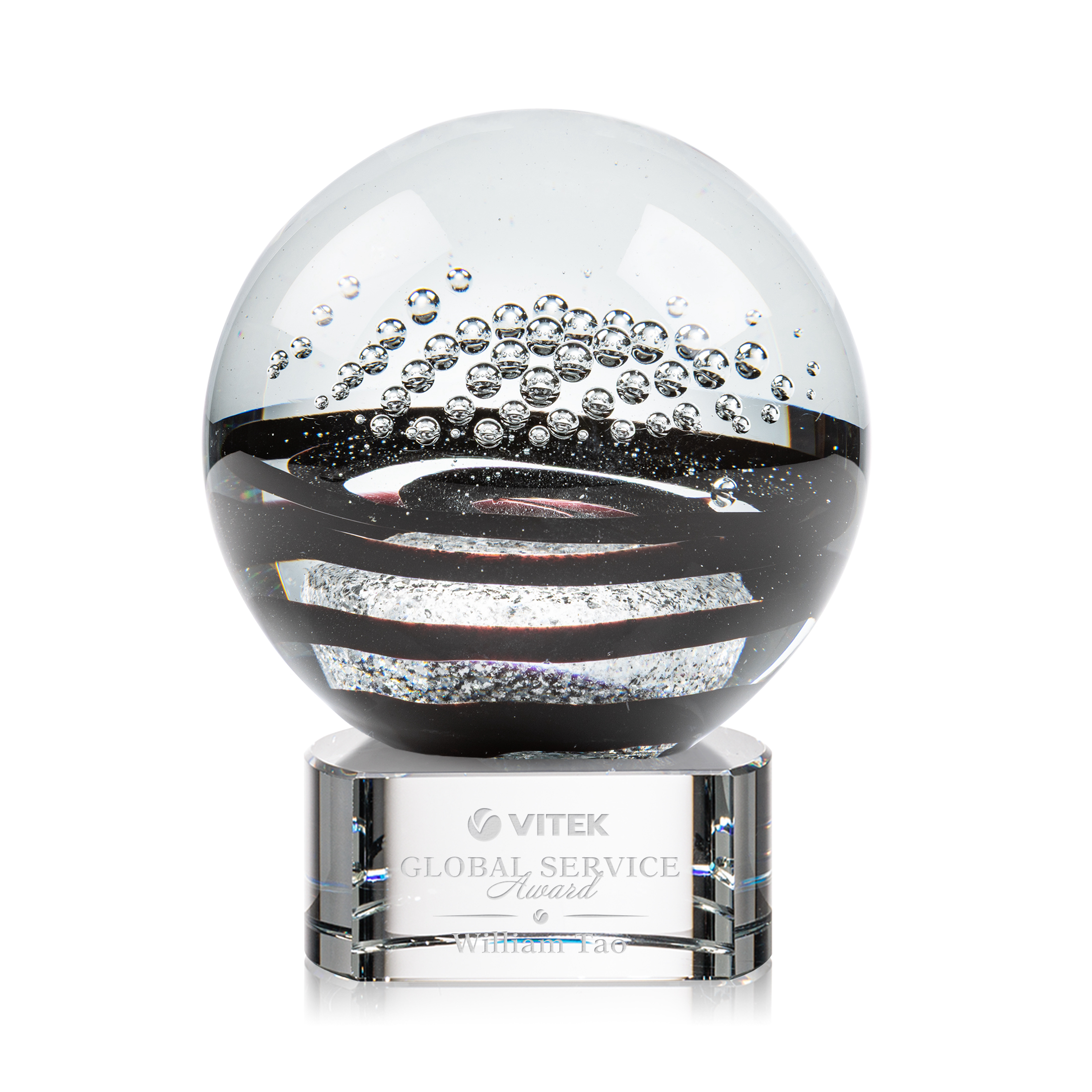 Paragon, Clear, 5" x 6.5" x 5"