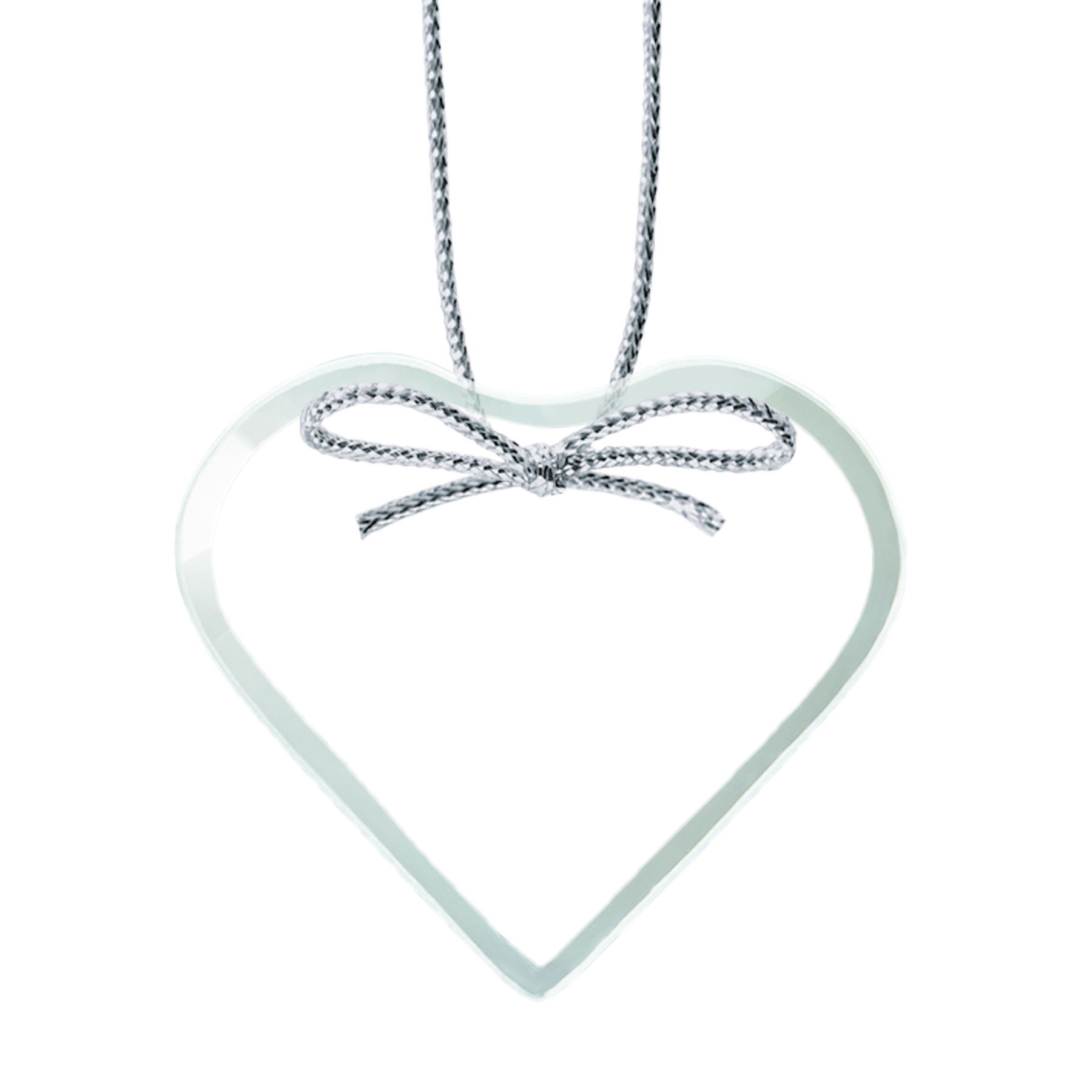  Jade Ornament - Heart Imprinted