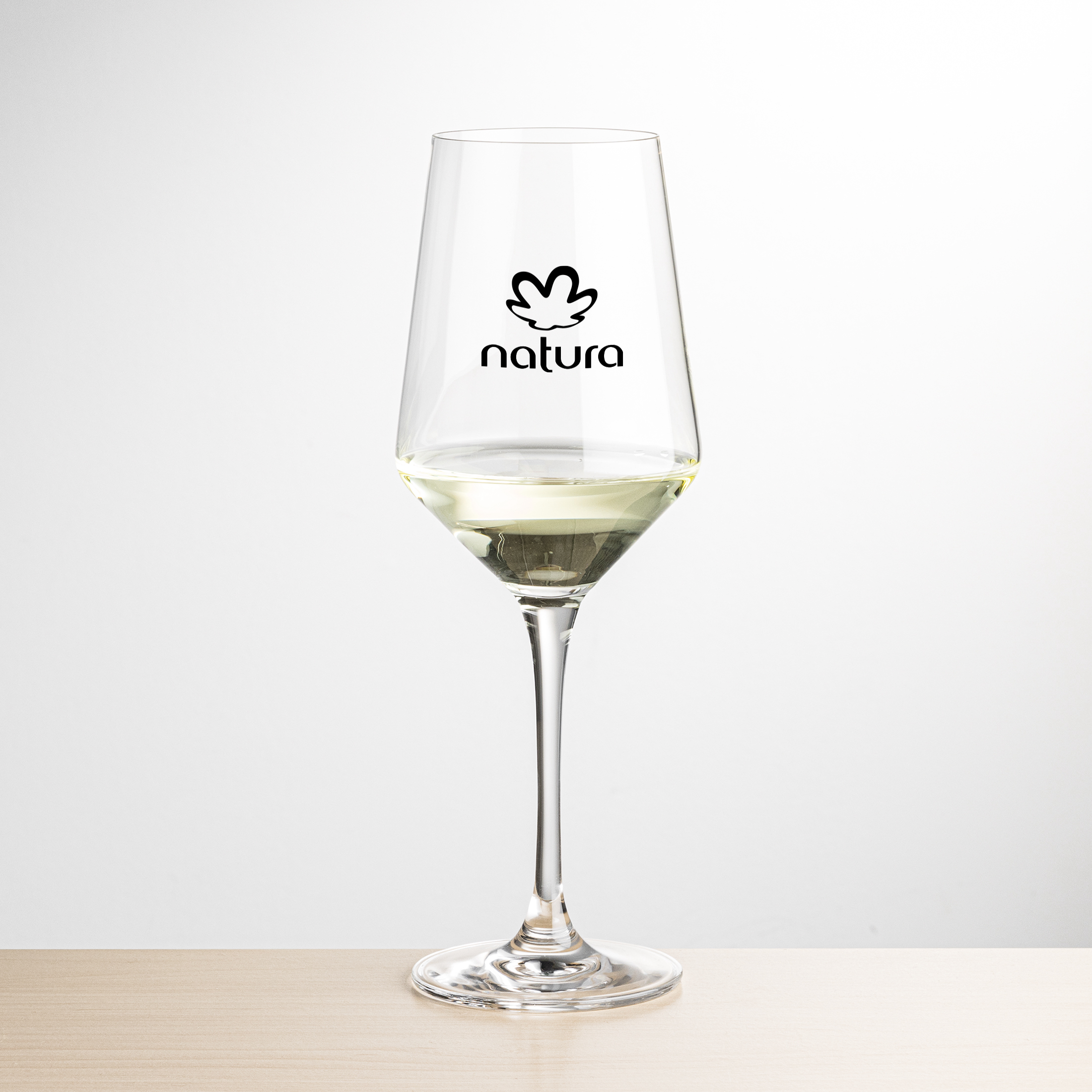 Glass Only, 1 Color, 1 Location Imprint, Clear, 14 oz