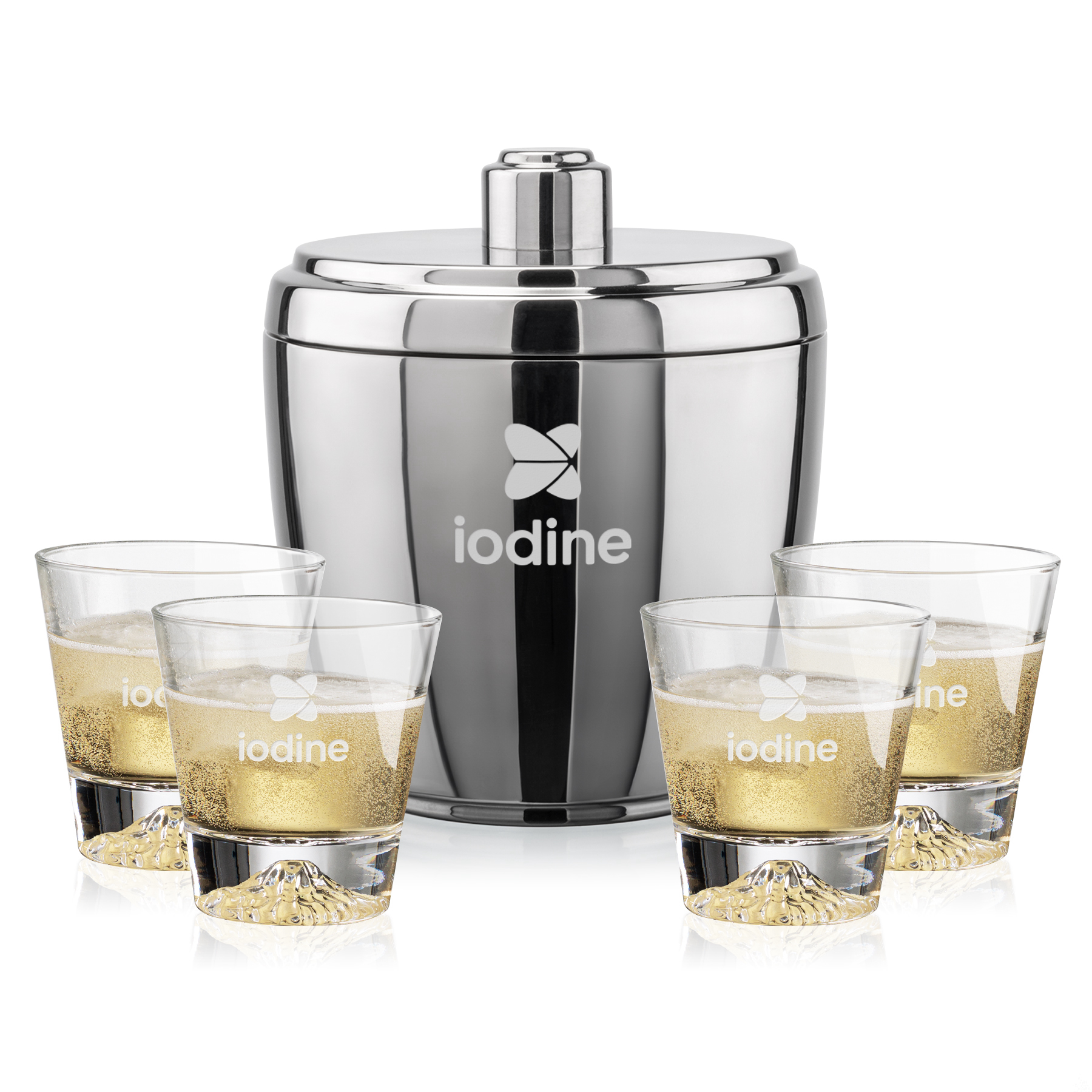 Ice Bucket OTR Set, Aspen Set, Set of 5