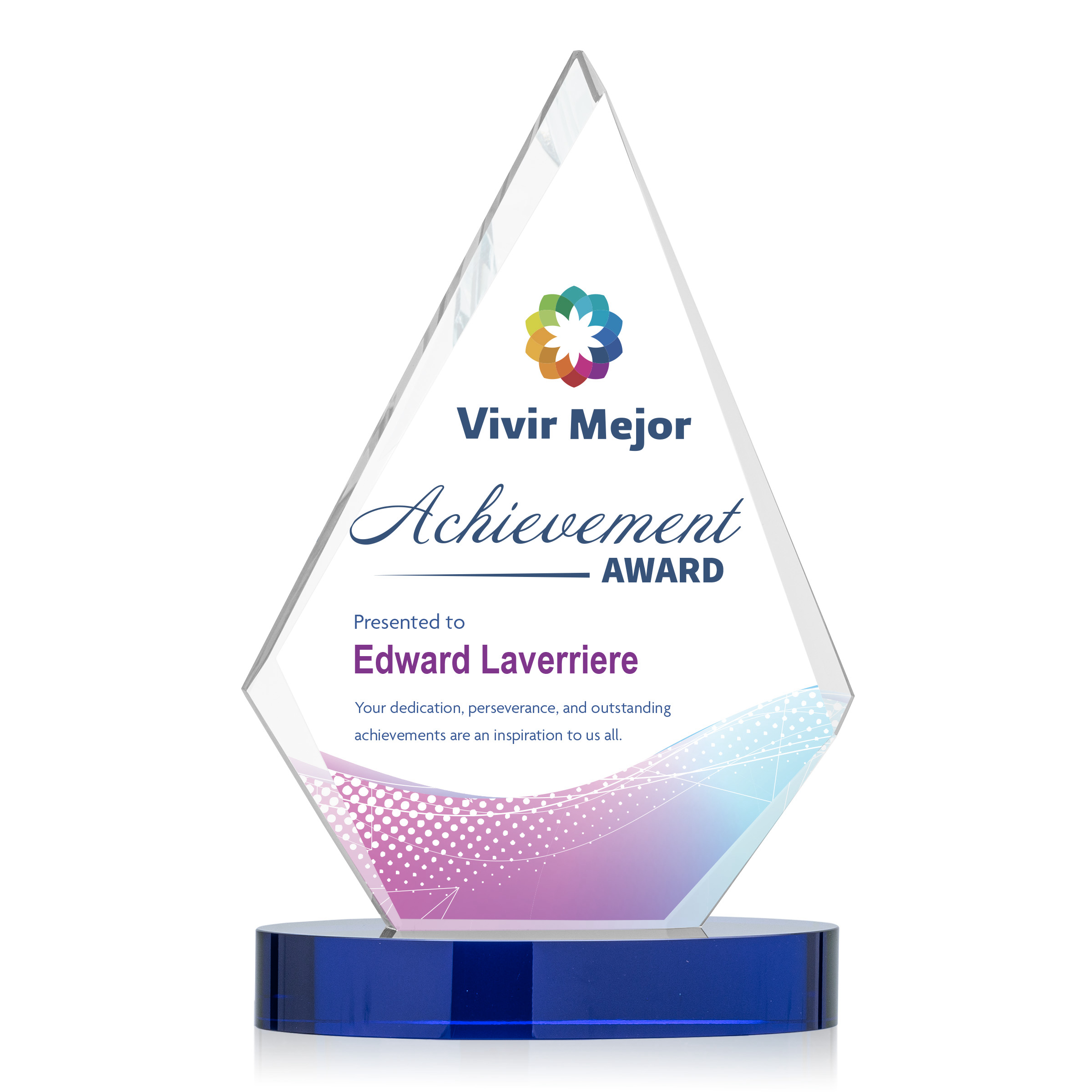 Sarasota VividPrint™ Award - Blue 11