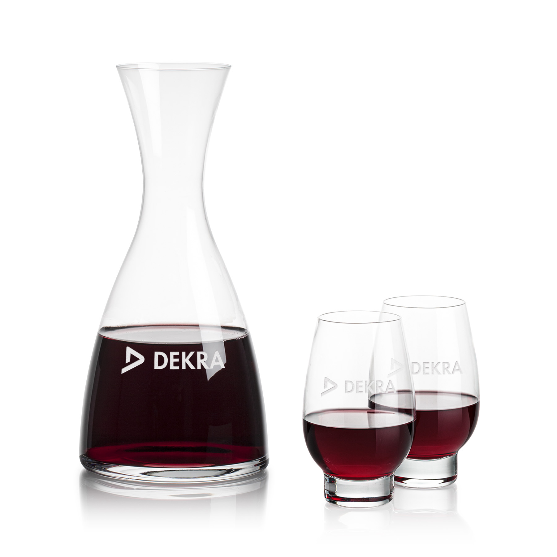 Carafe Stemless Set, Glenarden Wine Set, Carafe & 2 Stemless