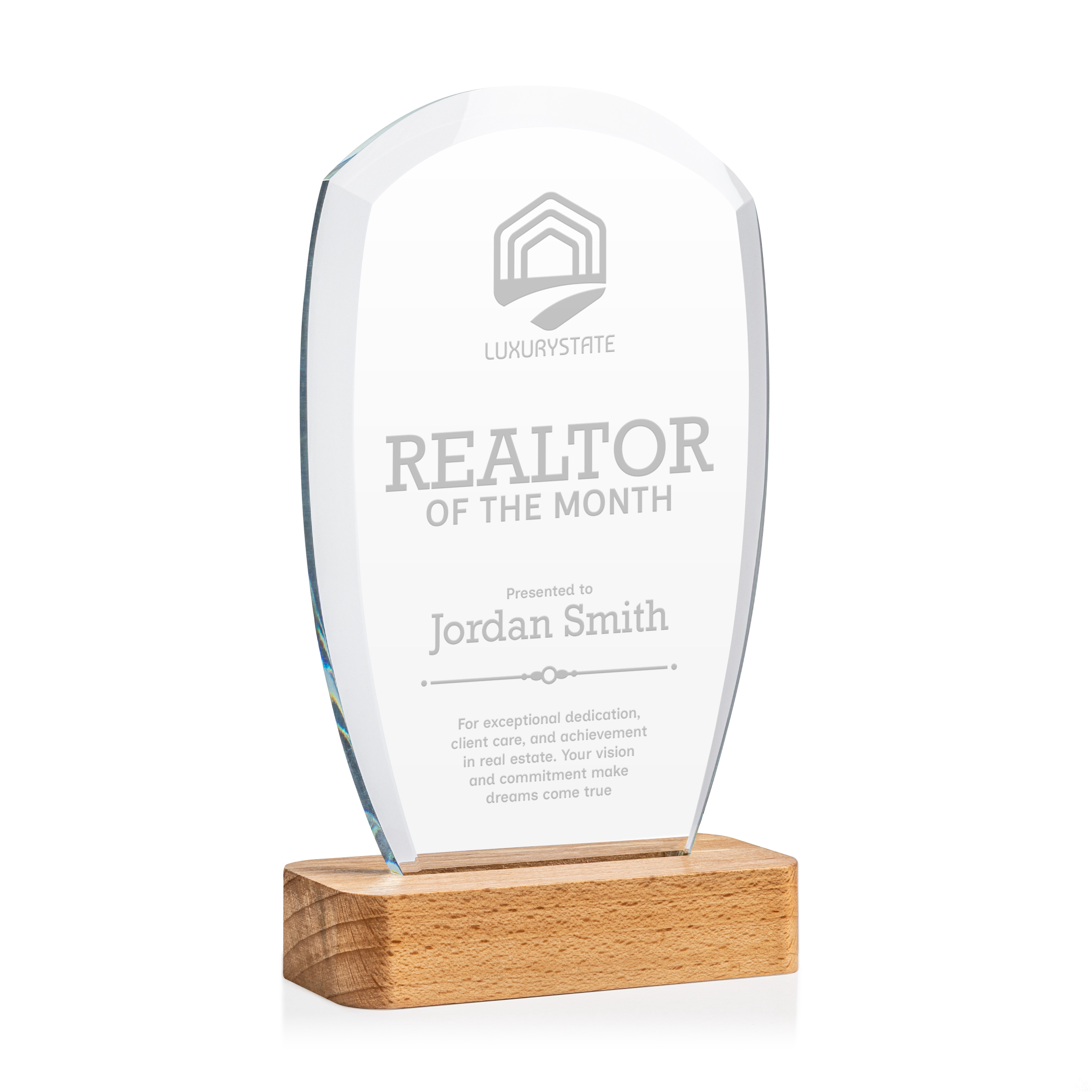 Deep Etch, 4.75" x 8.25" x 2"