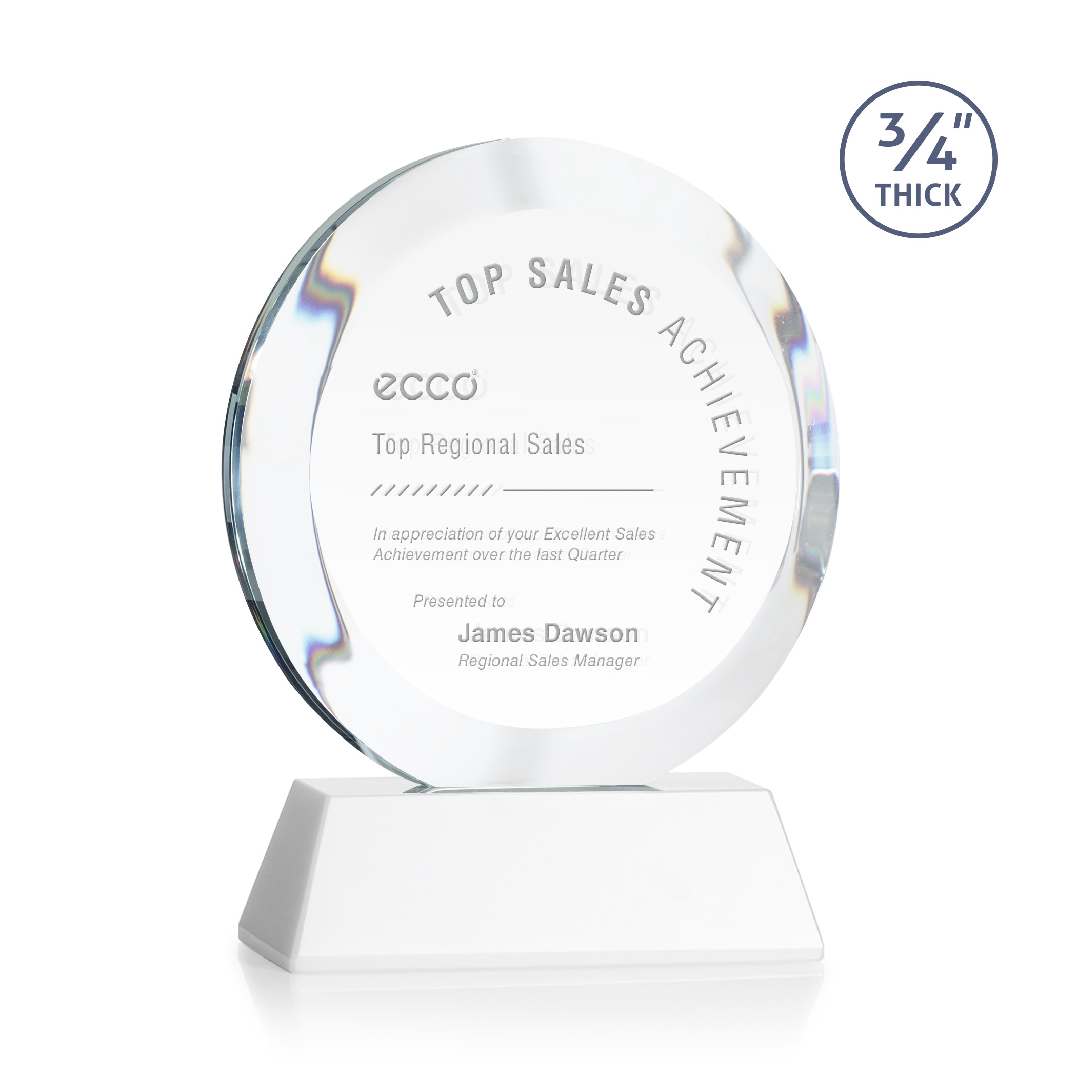 Gibralter Award on Newhaven Base - White 8