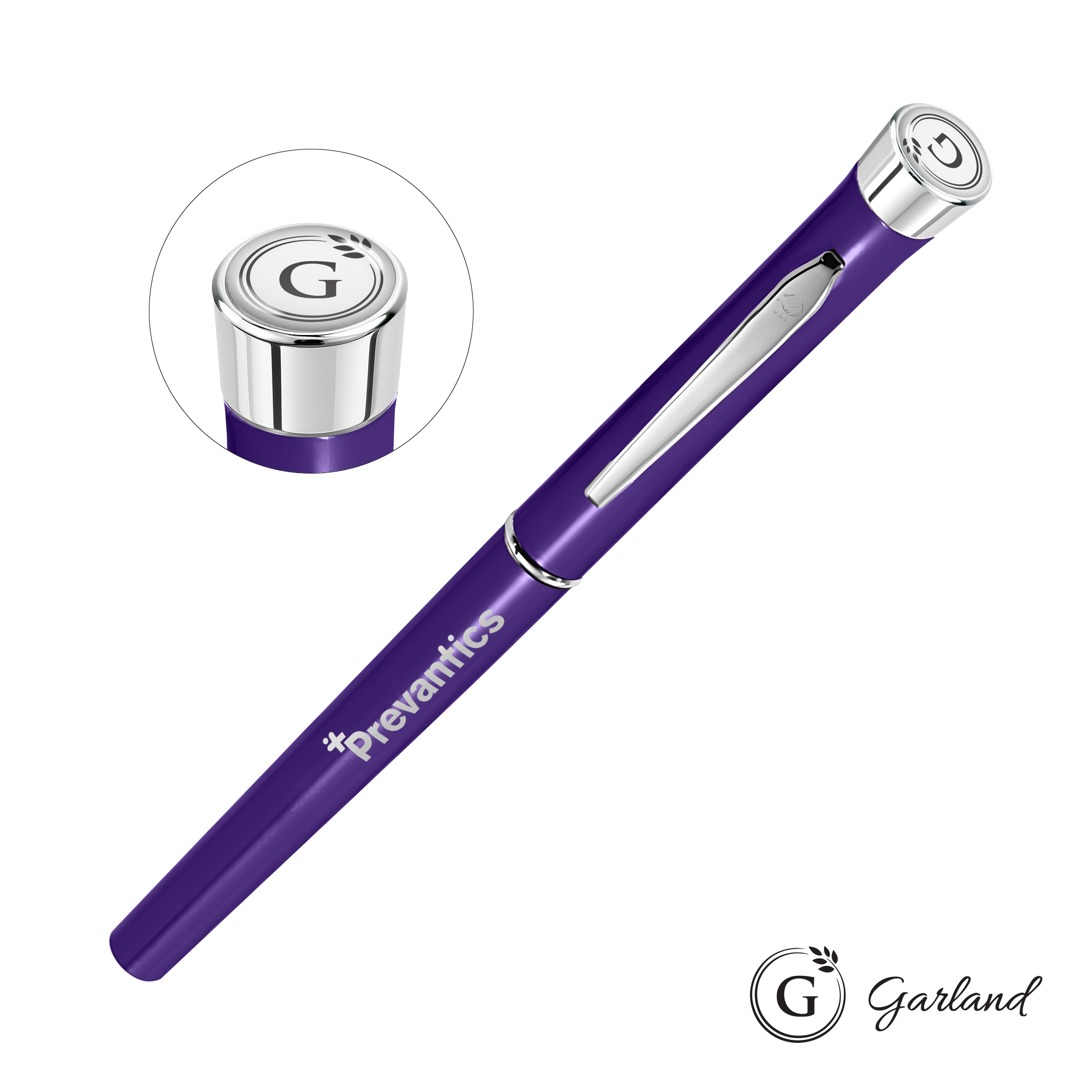 Standard, Rollerball, Chrome, Purple / Chrome