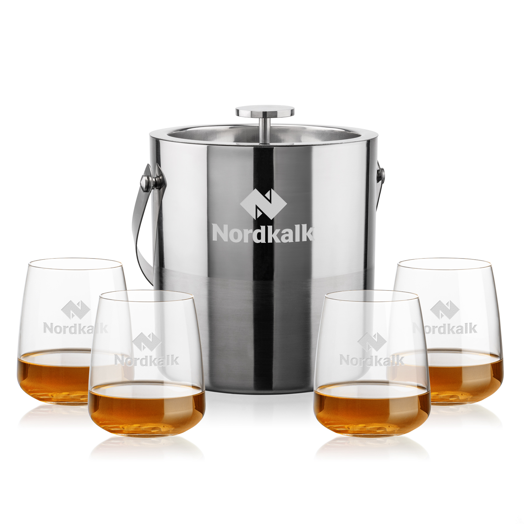 Ice Bucket OTR Set, Dunhill Set, Set of 5