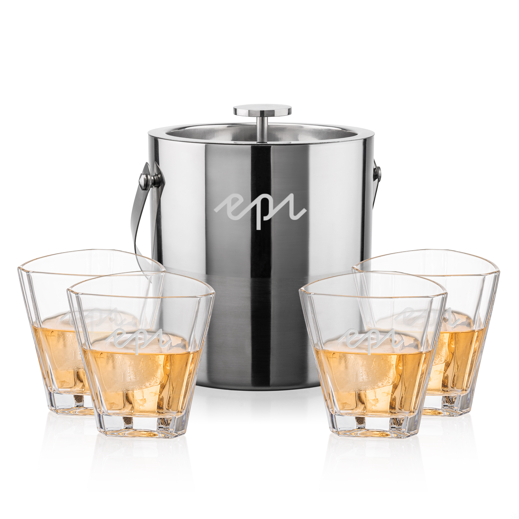 Ice Bucket OTR Set, Arrellano Set, Set of 5