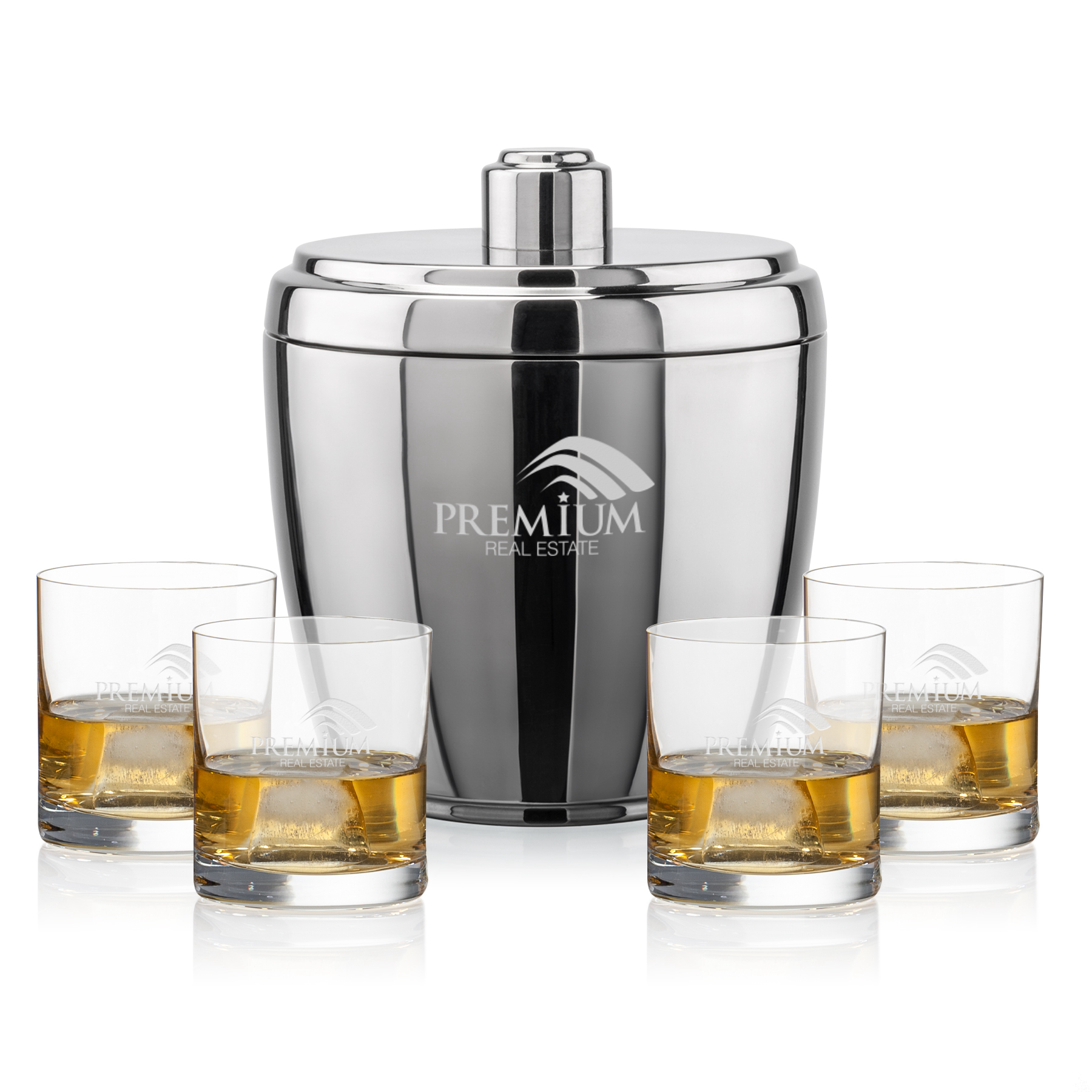 Ice Bucket OTR Set, Franca Set, Set of 5