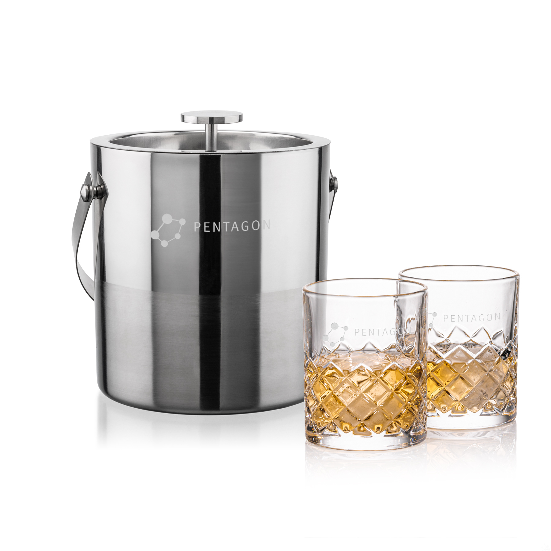 Ice Bucket OTR Set, Longford Set, Set of 3