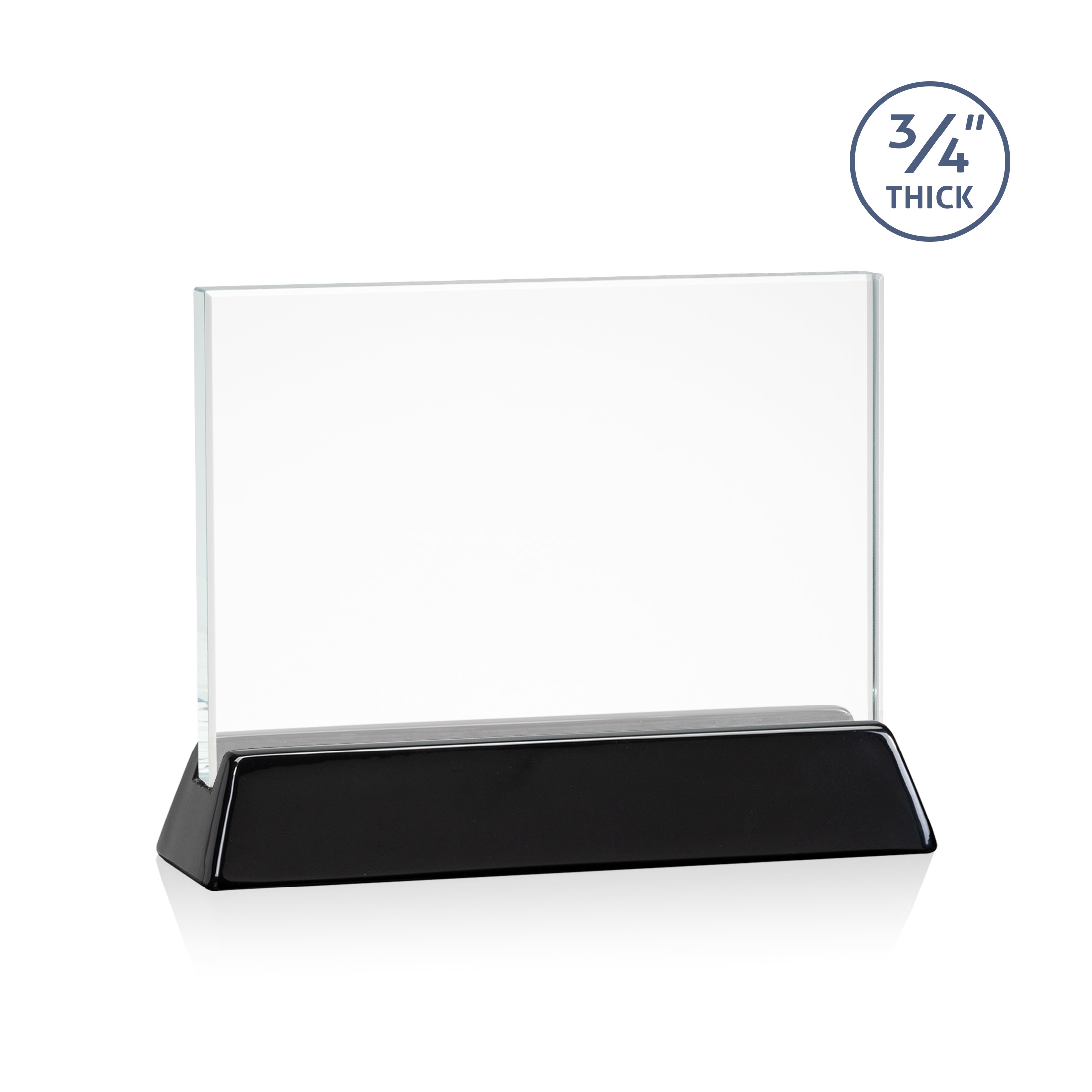 Walkerton Award - Starfire/Black (Horiz) 30