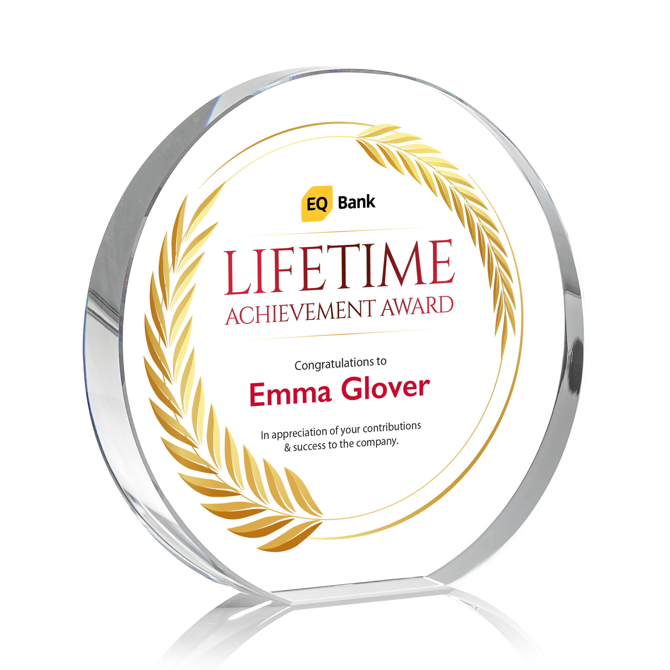 VividPrint™, No Base, 7" x 6.75" x 1.375"