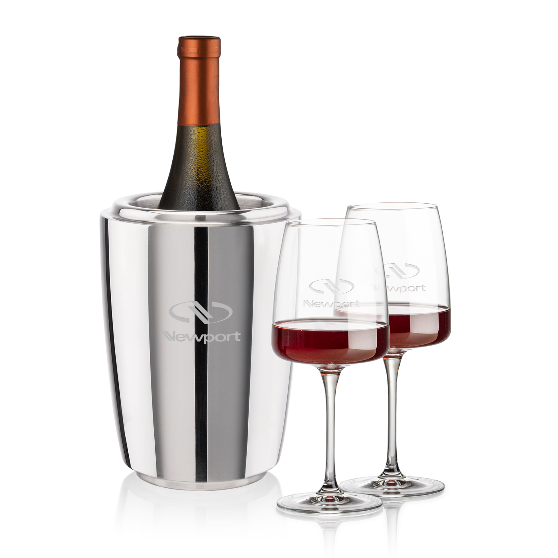 Wine Cooler Stemmed Set, Dunhill Set, Set of 3