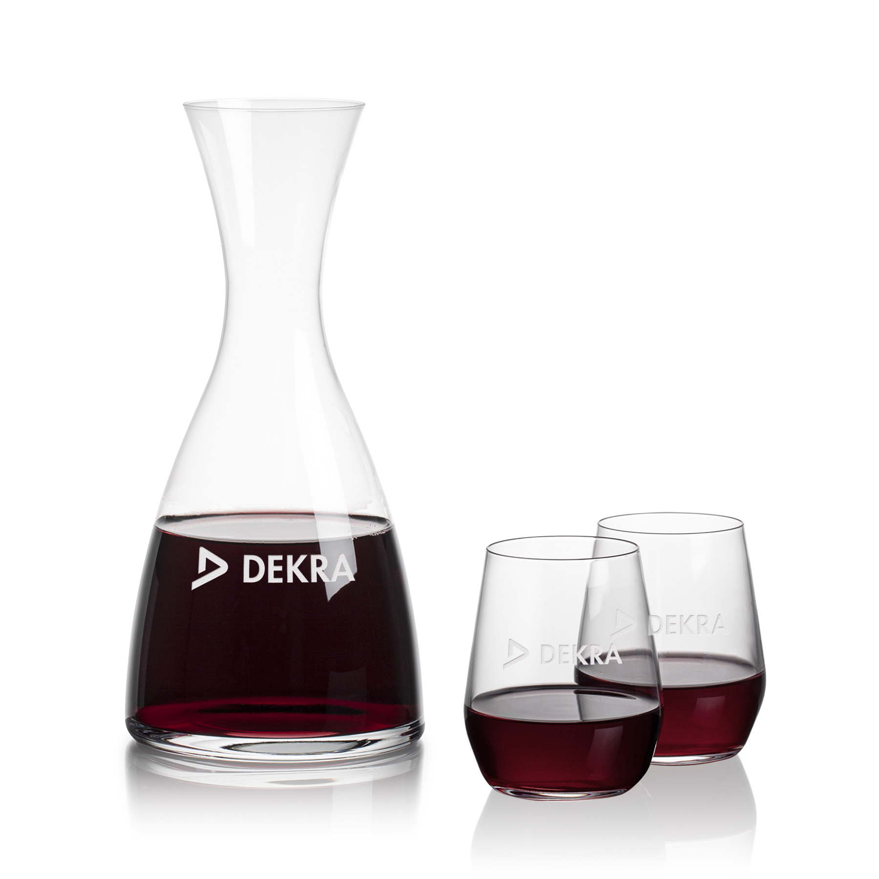 Carafe Stemless Set, Germain Wine Set, Carafe & 2 Stemless