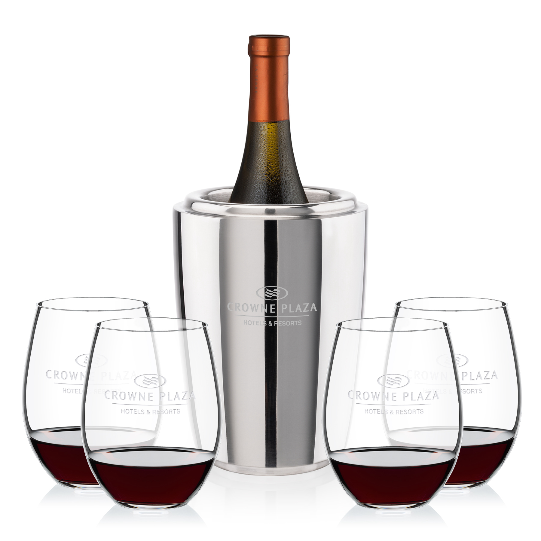 Wine Cooler Stemless Set, RIEDEL Set, Set of 5