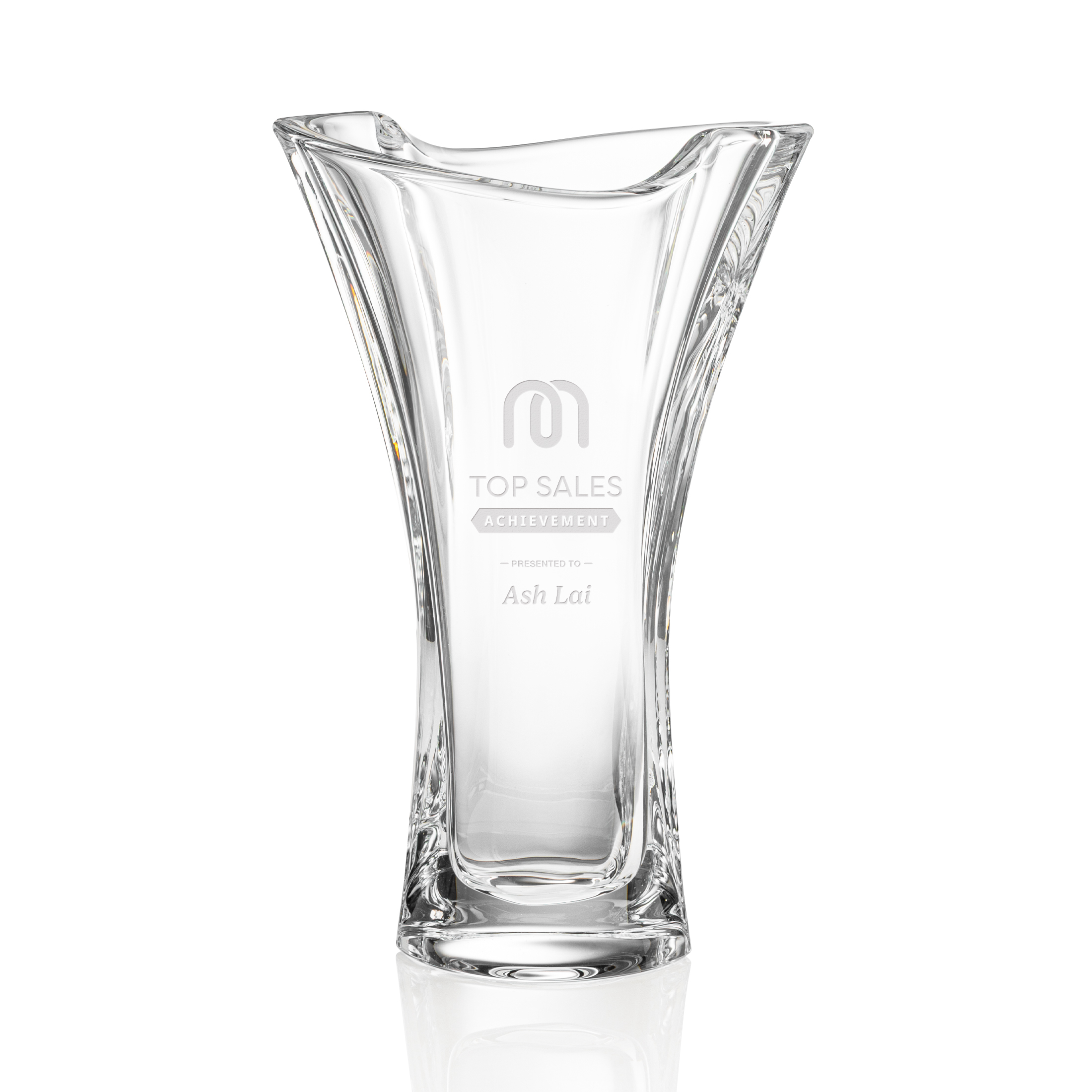 Flared, 6.25" x 10" x 4.25"