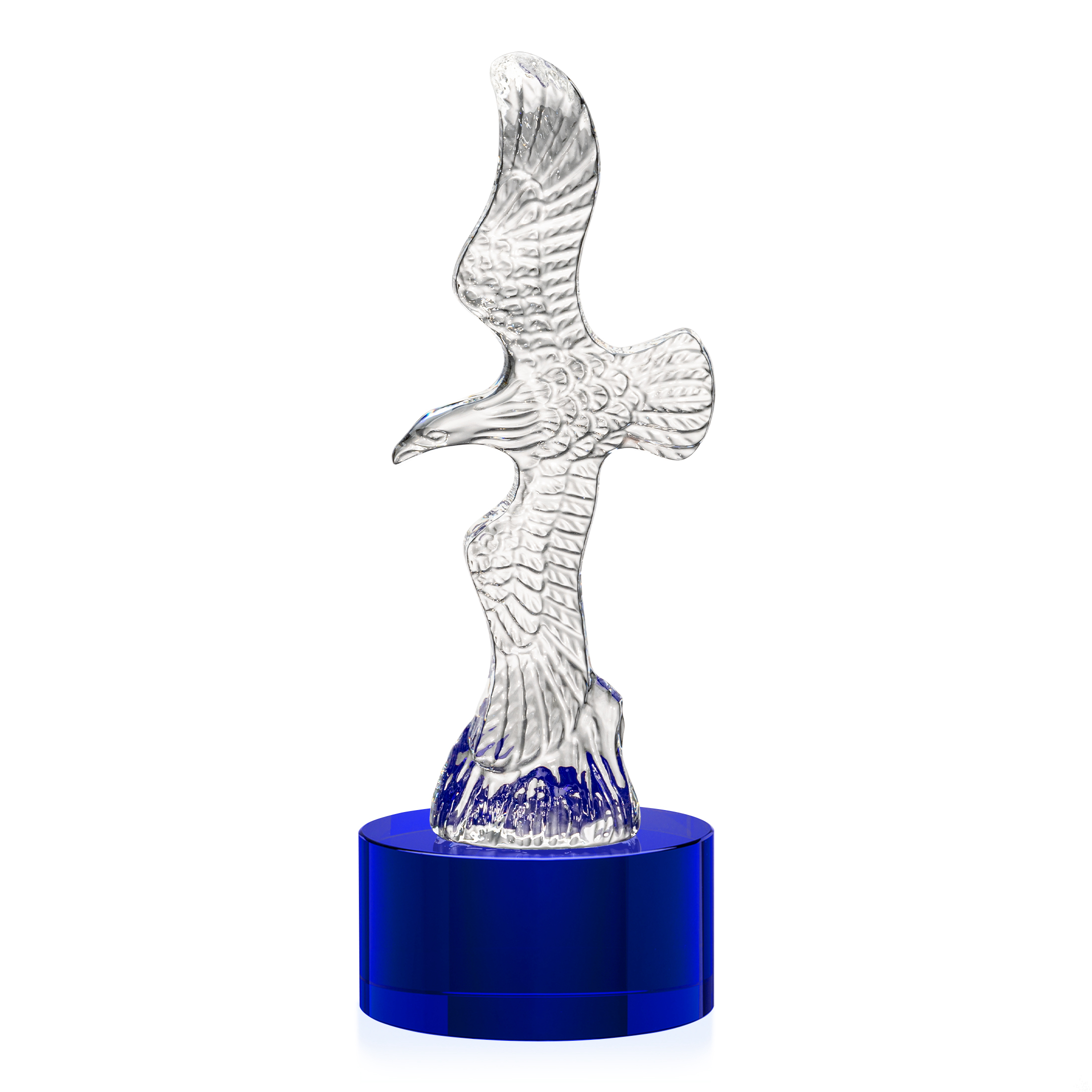 Staffordshire Eagle on Marvel Base - Blue