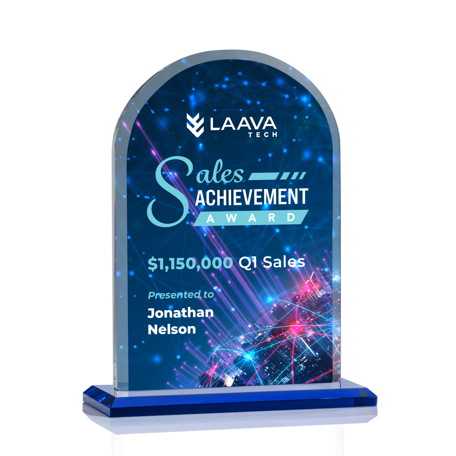 Bridgeport VividPrint™ Award - Blue 15