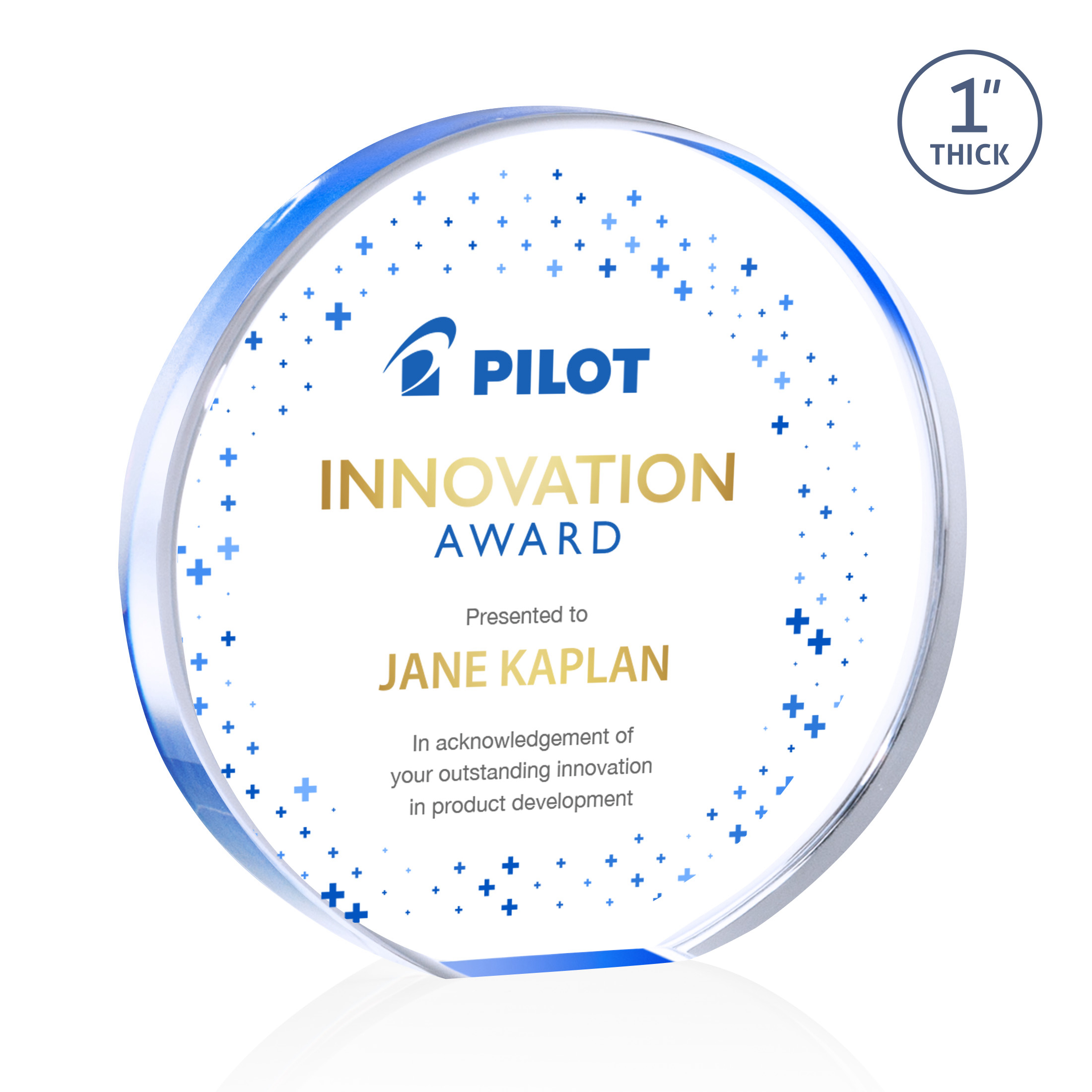 Narita Circle VividPrint™ Award - Blue 31