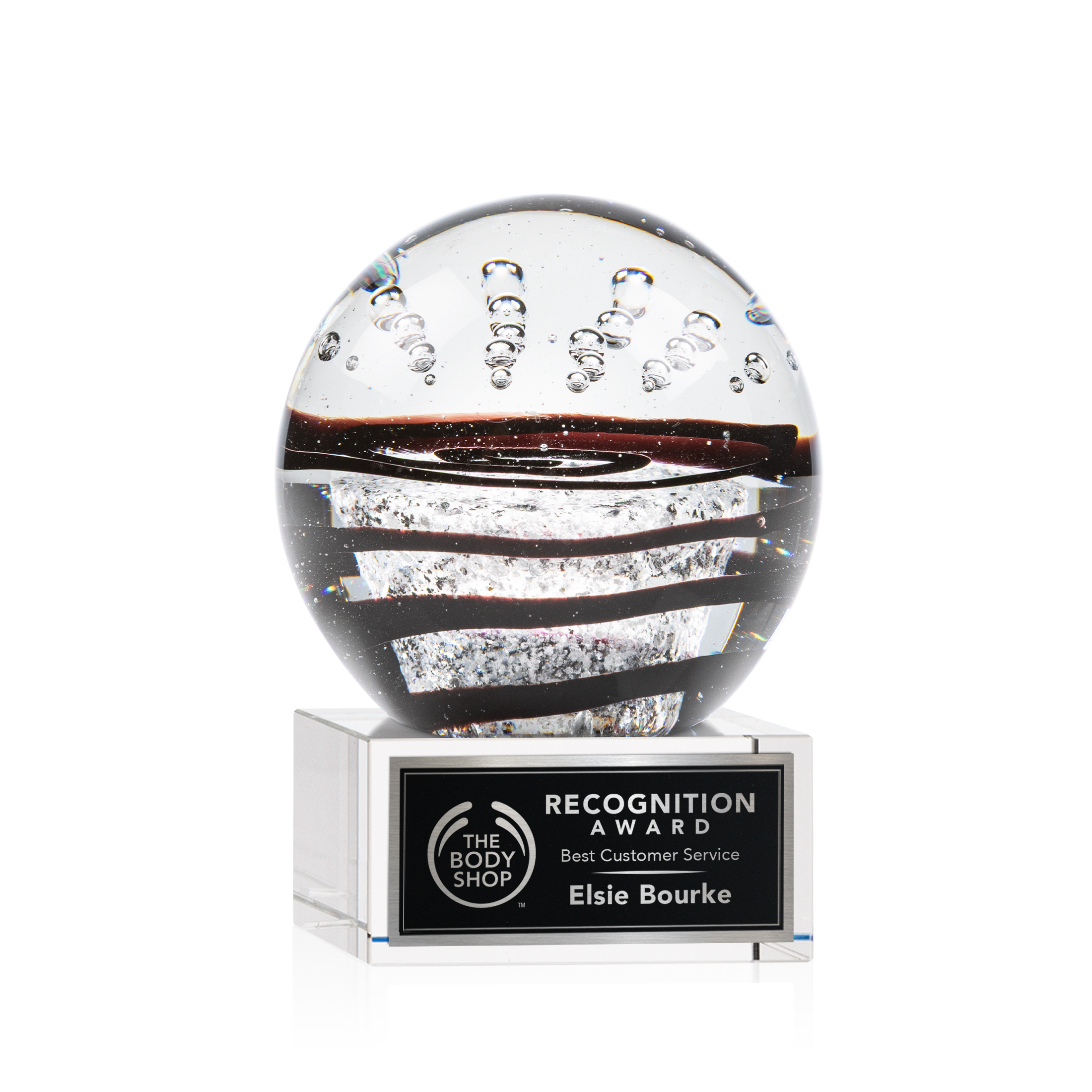 Hancock, Clear, 3" x 4.25" x 3"