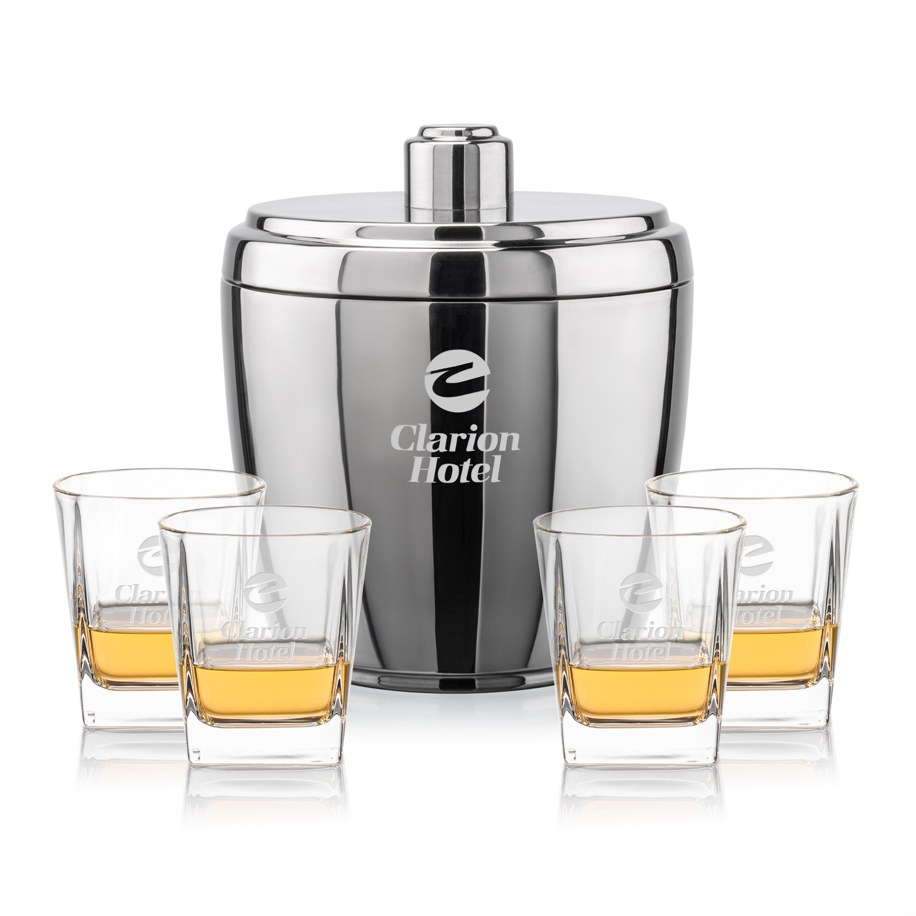 Ice Bucket OTR Set, Arcadia Set, Set of 5