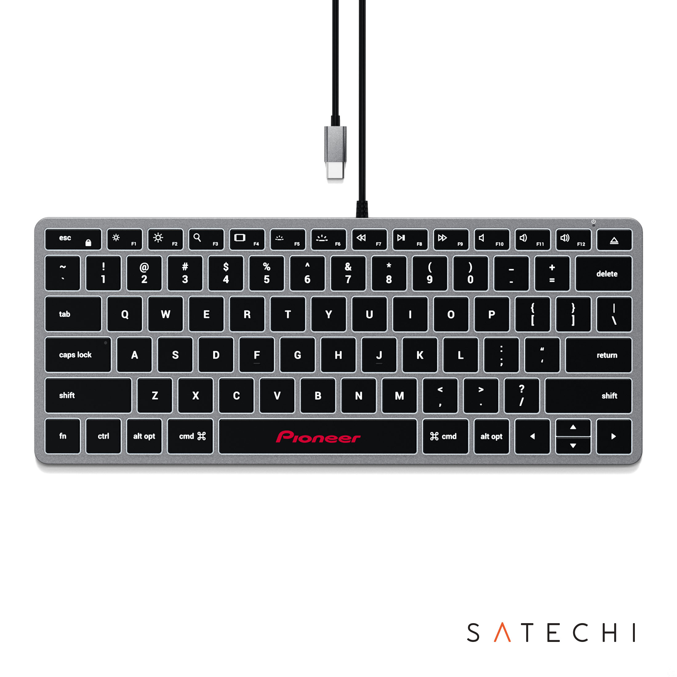SATECHI® Slim W1 USB-C Wired Keyboard