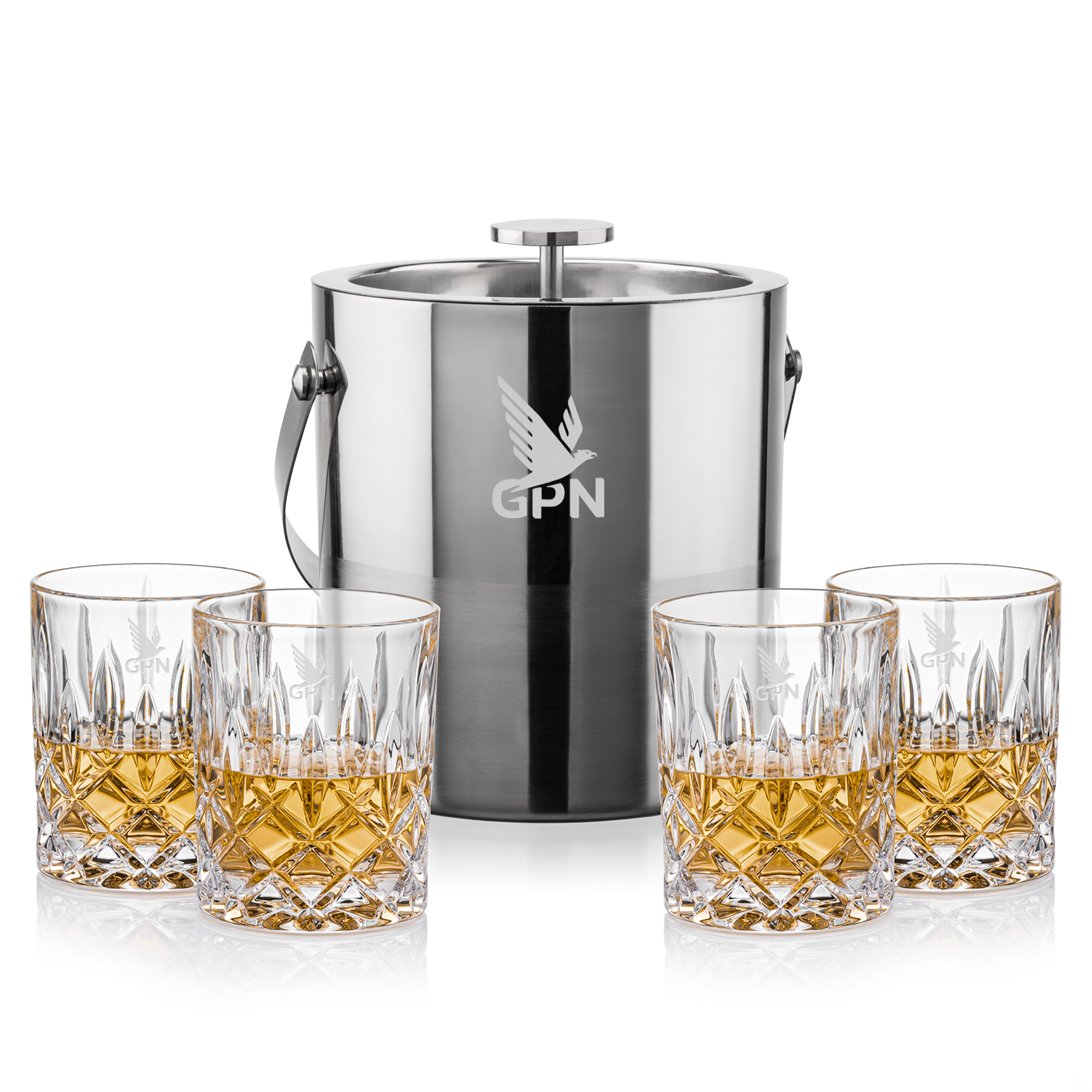 Ice Bucket OTR Set, RIEDEL Spey Set, Set of 5