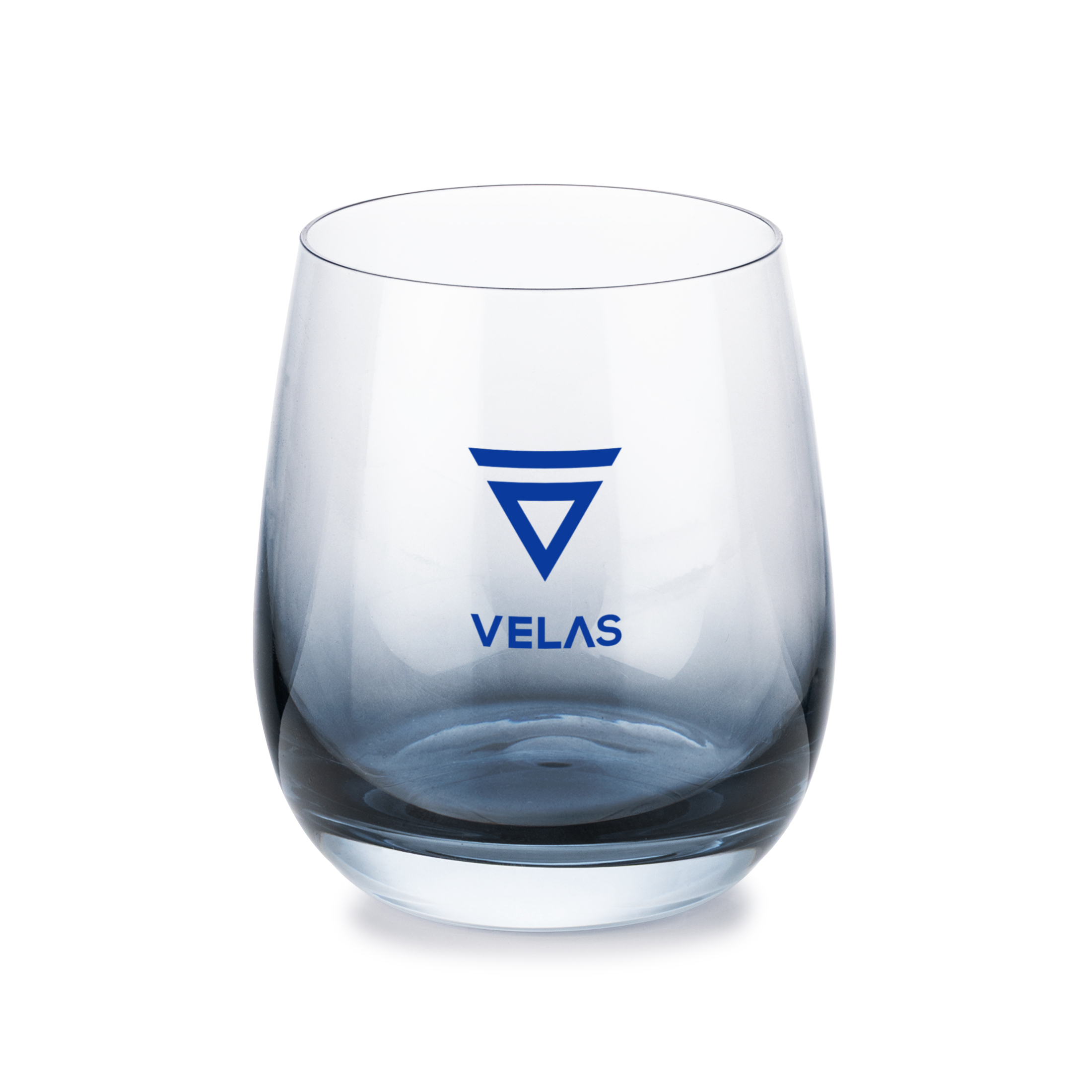 Soudan Stemless Wine Smoke - Imprinted