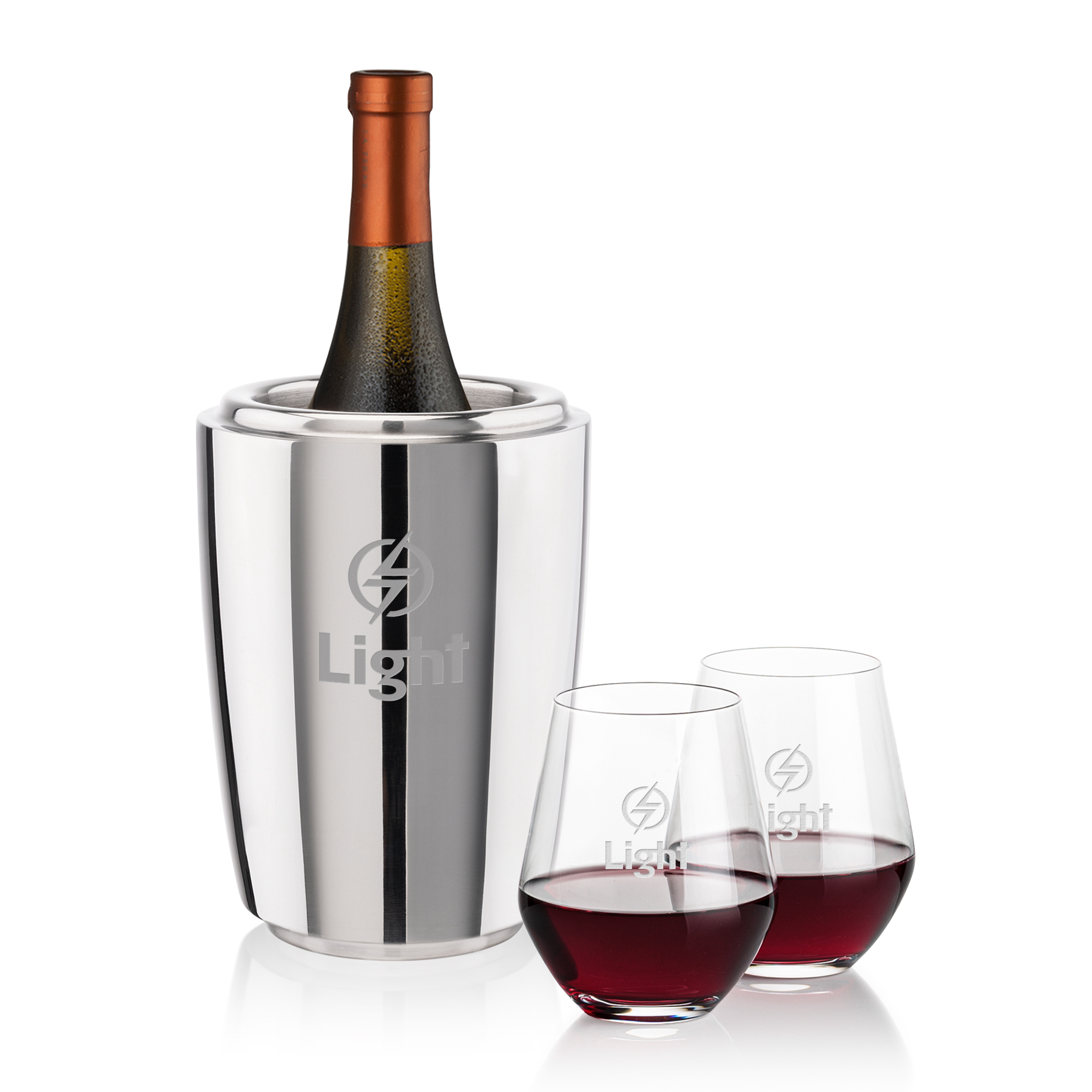 Wine Cooler Stemless Set, Reina Set