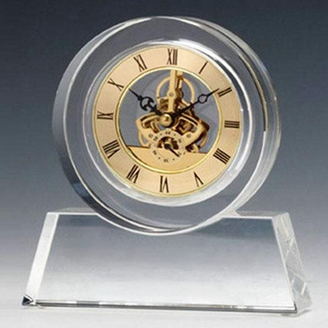 Tondo Crystal Clock