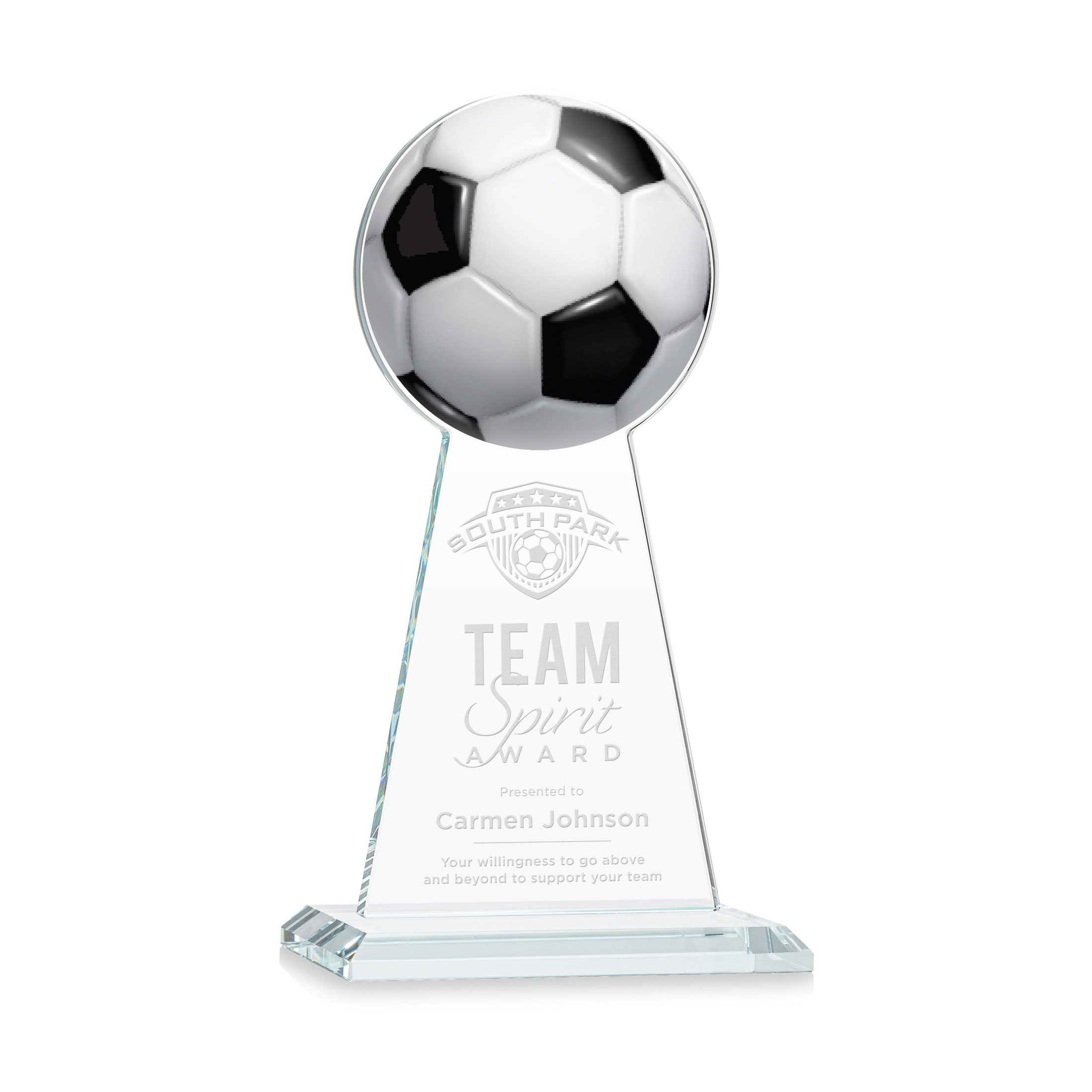 Deep Etch, Clear, 5" x 9.5" x 3"