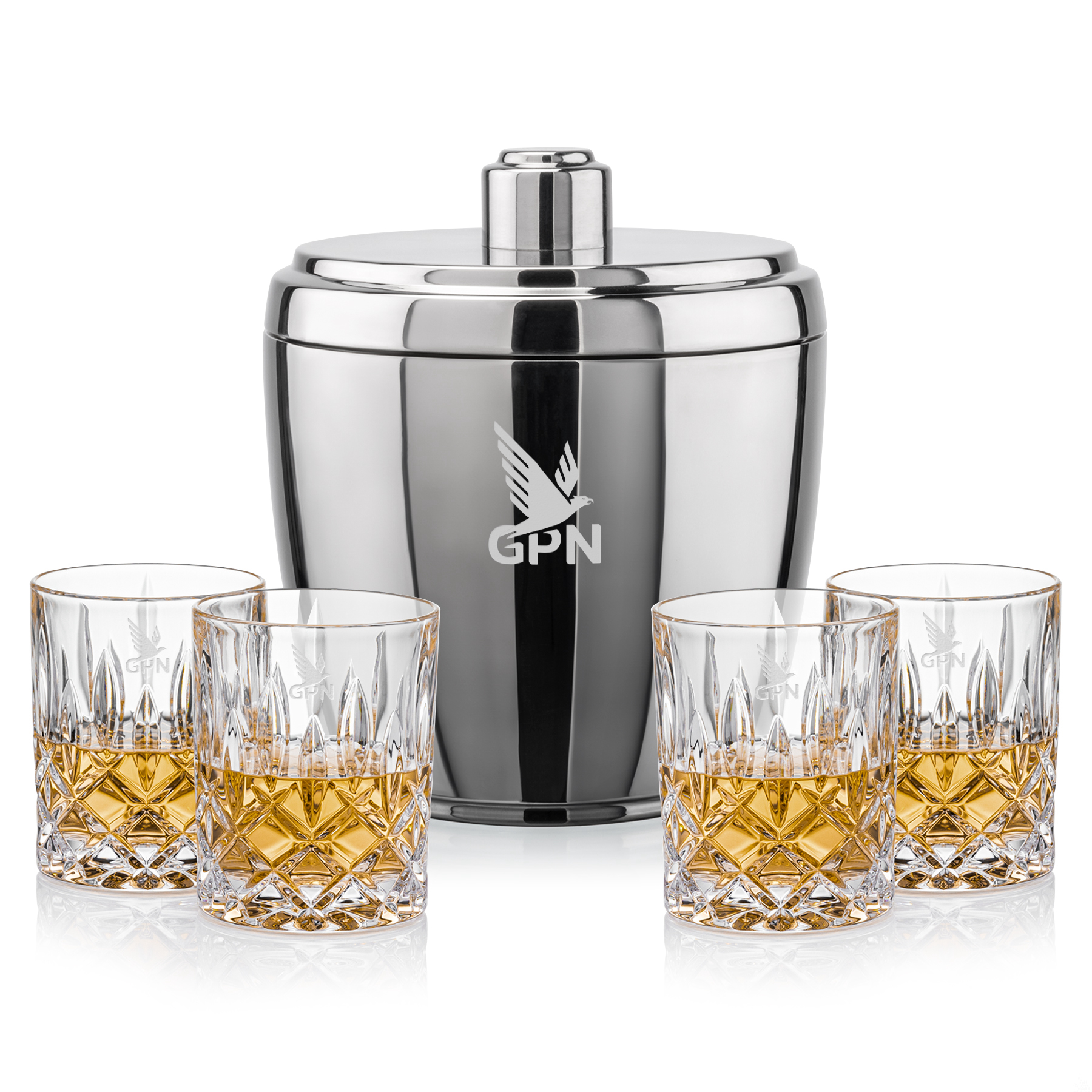 Ice Bucket OTR Set, RIEDEL Spey Set, Set of 5