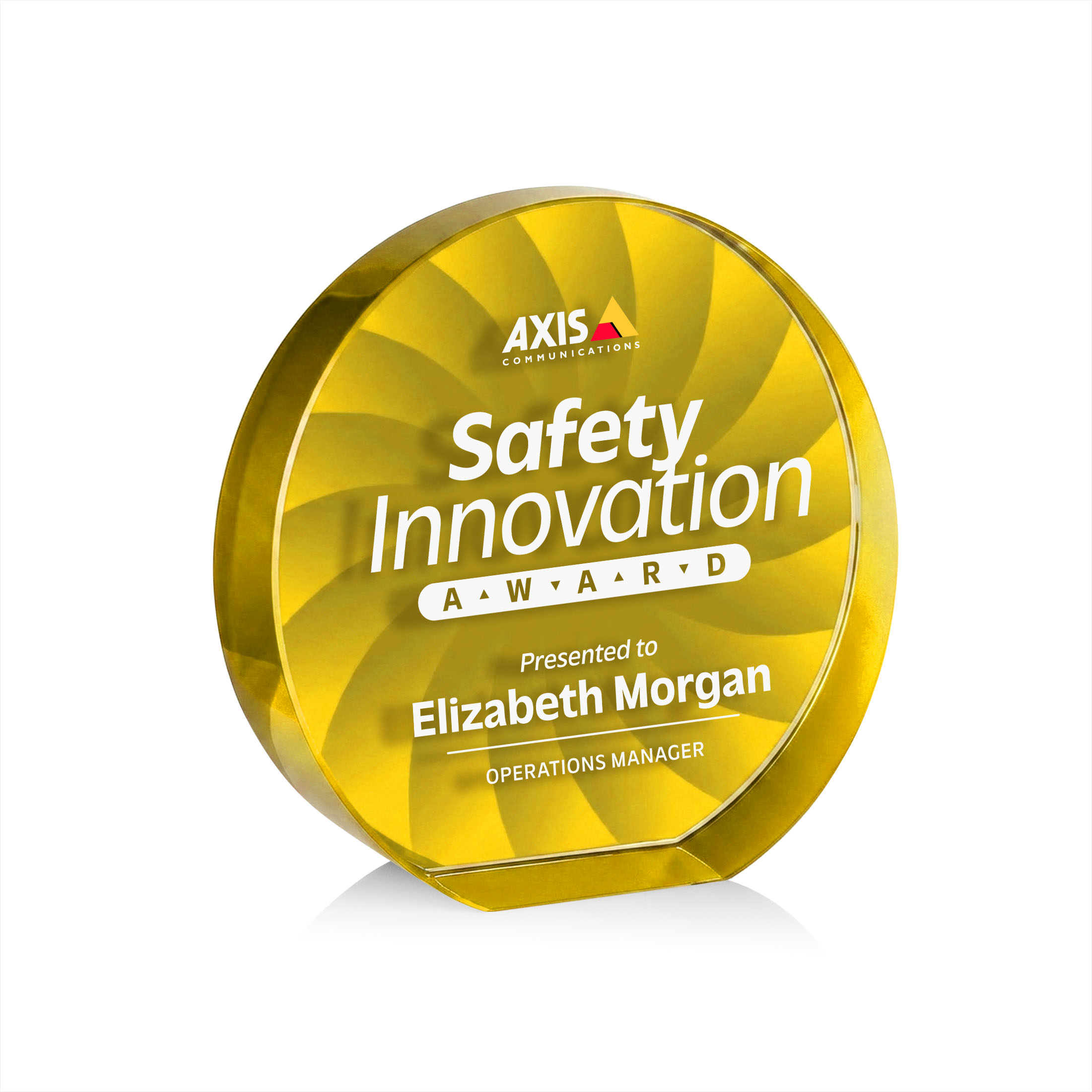 Apollo VividPrint™ Award - Yellow 2