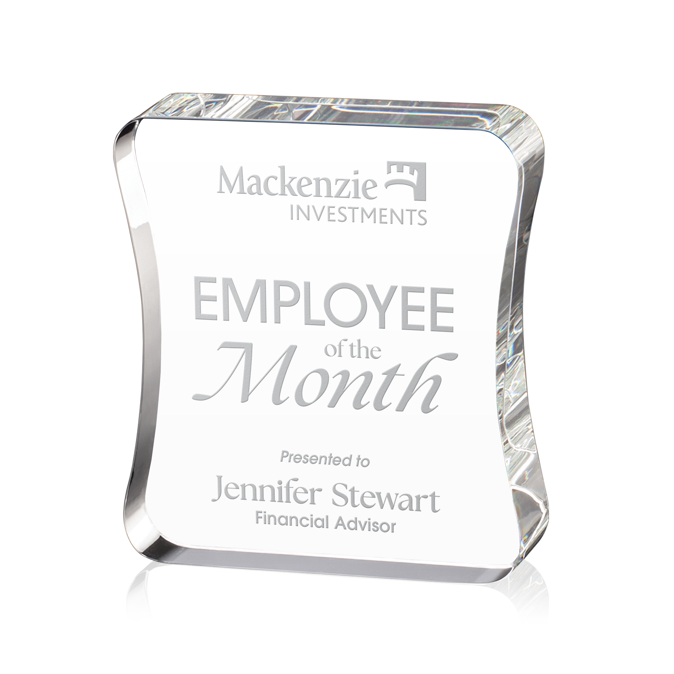 Deep Etch, 4.5" x 5" x 1.125"