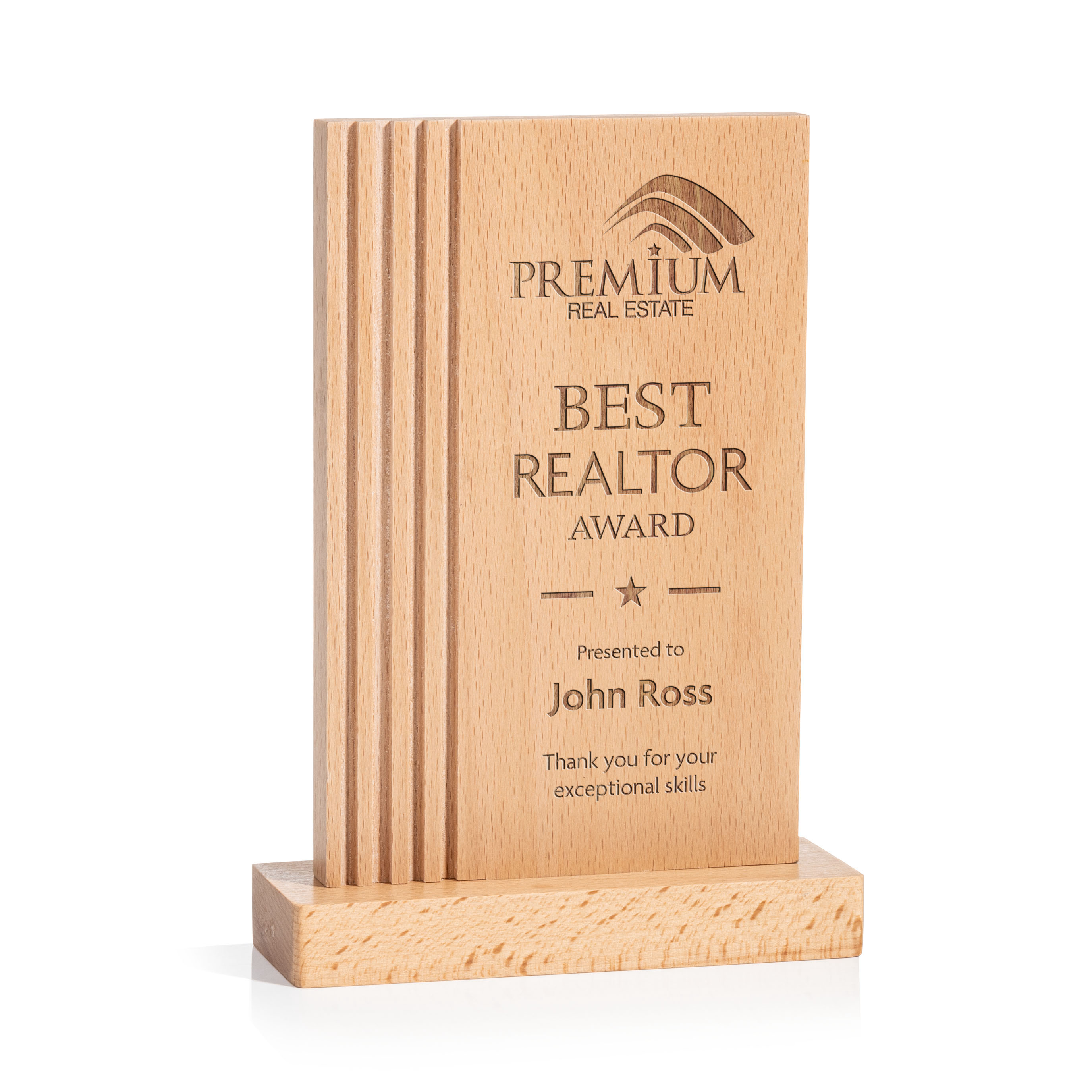 Laser Engraving, 5.5" x 7.75" x 2"