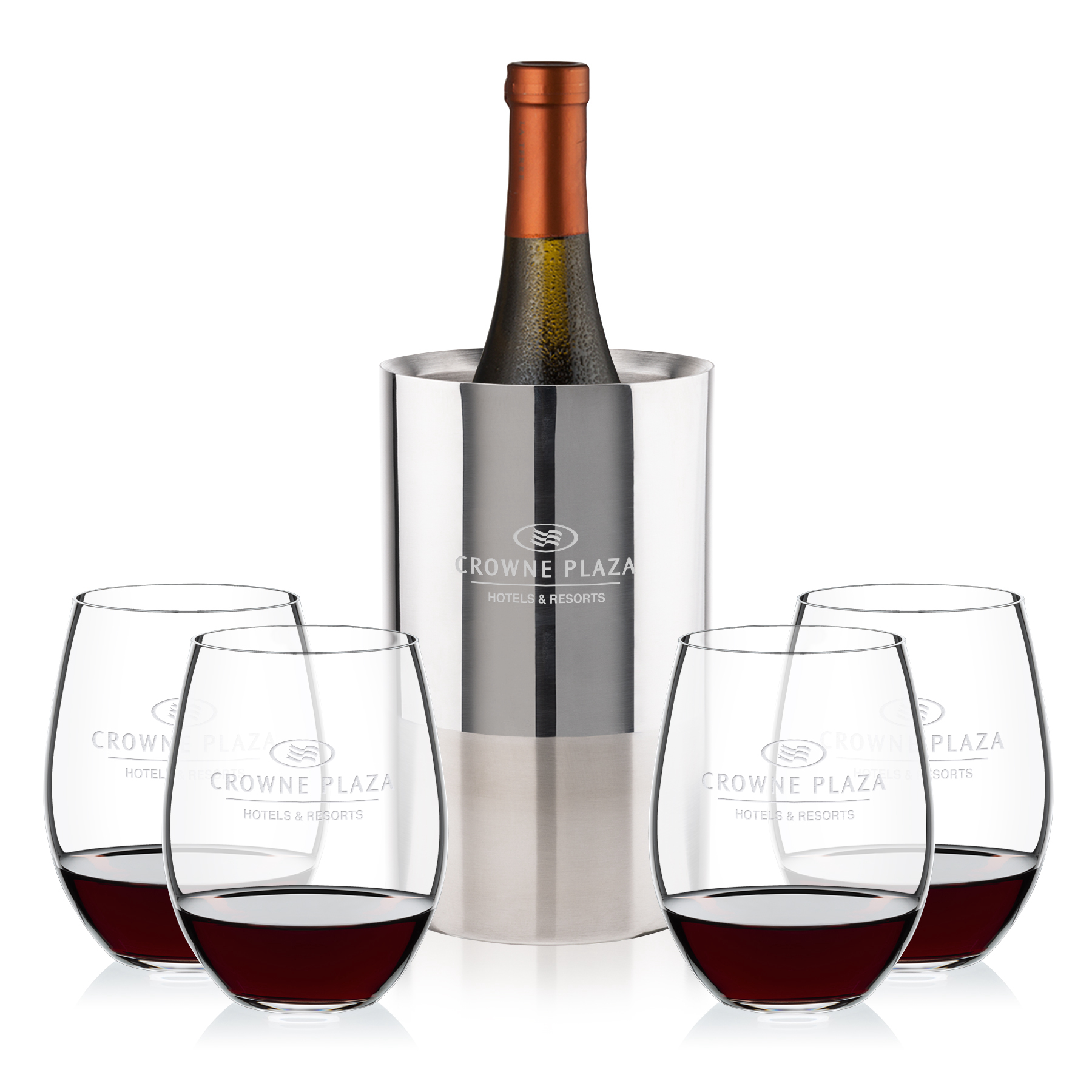 Wine Cooler Stemless Set, RIEDEL Set, Set of 5