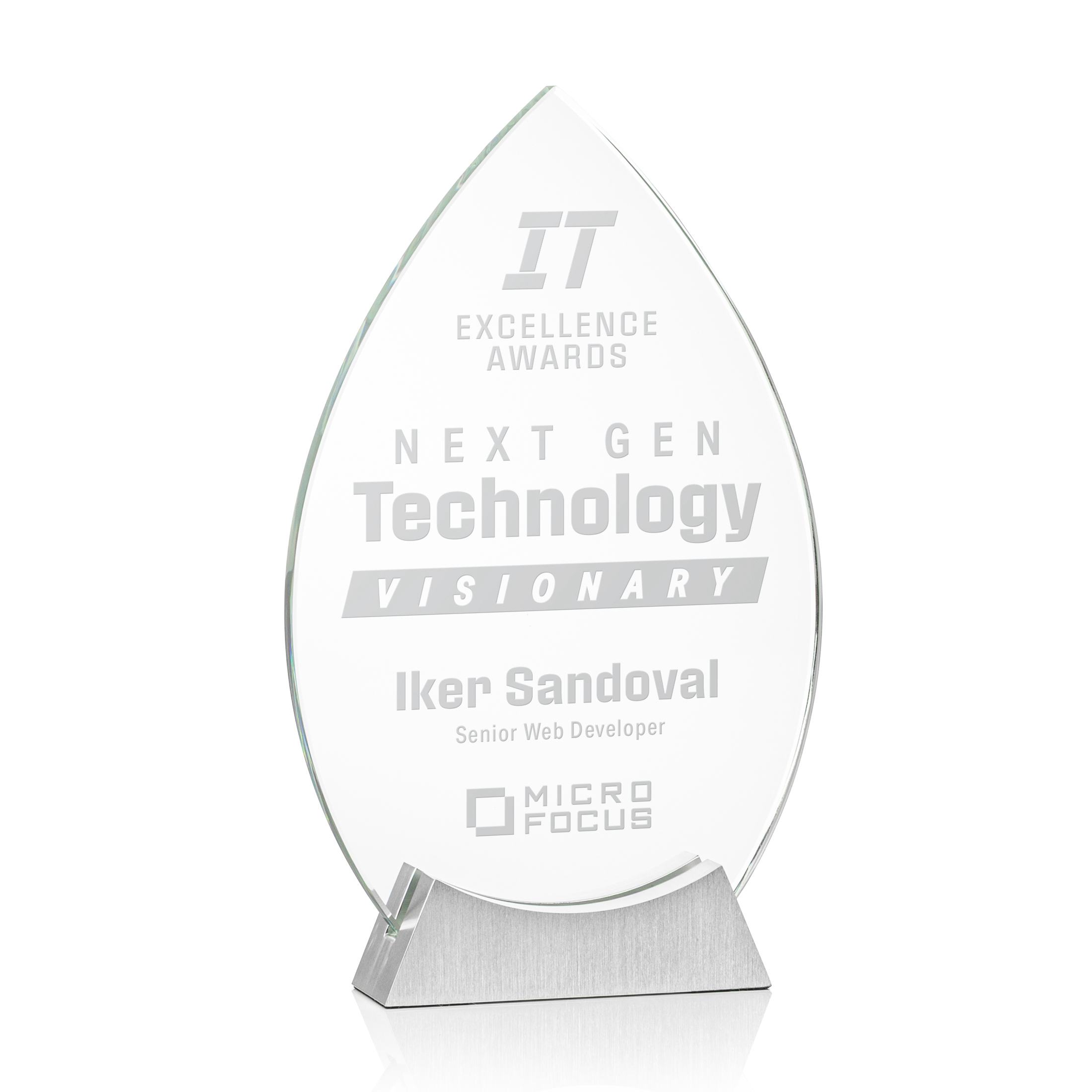 Deep Etch, 5.125" x 8.5" x 1.375"