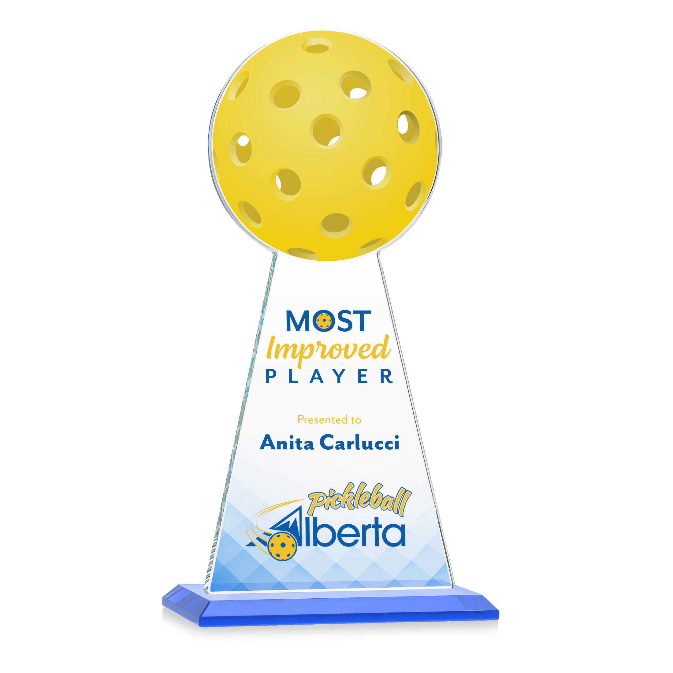 Edenwood Pickleball VividPrint™ Award - Sky Blue 19