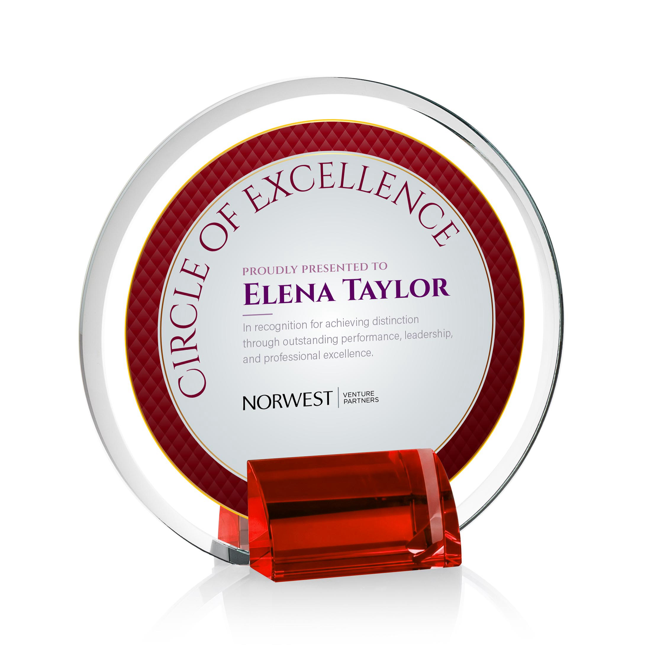 Sutherland VividPrint™ Award - Red 6