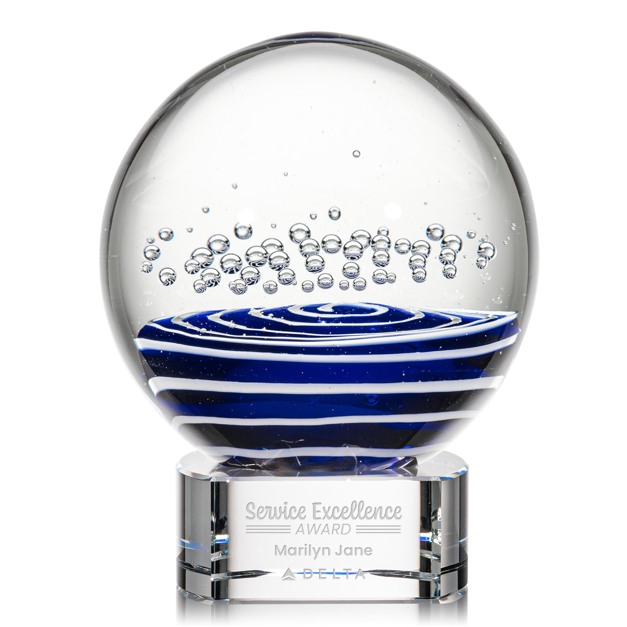 Paragon, Clear, 6" x 7.625" x 6"