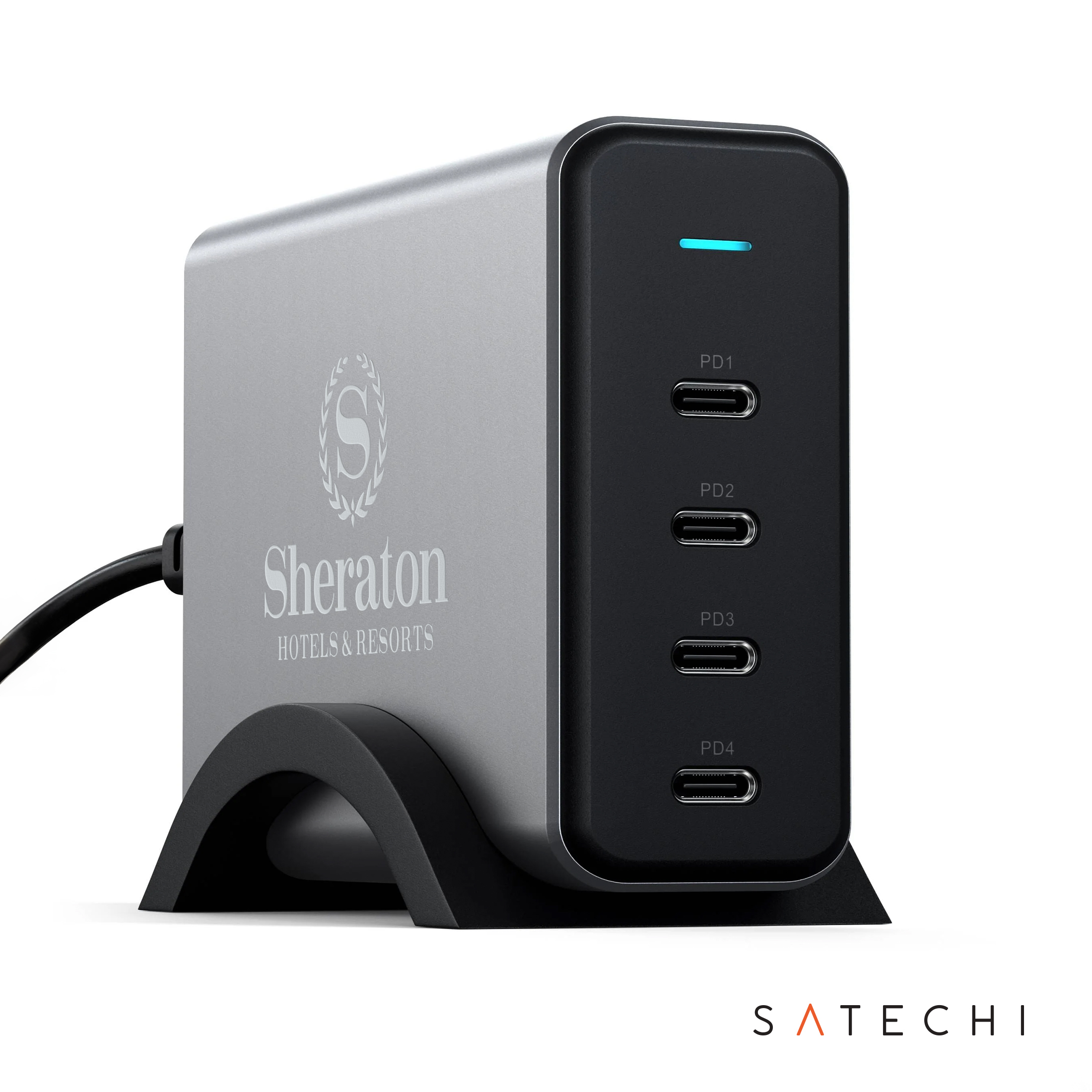 SATECHI® 165W USB-C 4-Port PD GaN Charger