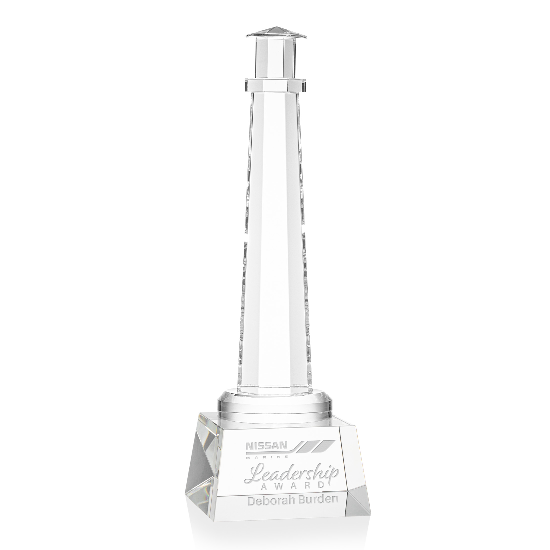 Robson, Deep Etch, Clear, 3.5" x 10.75" x 3.5"