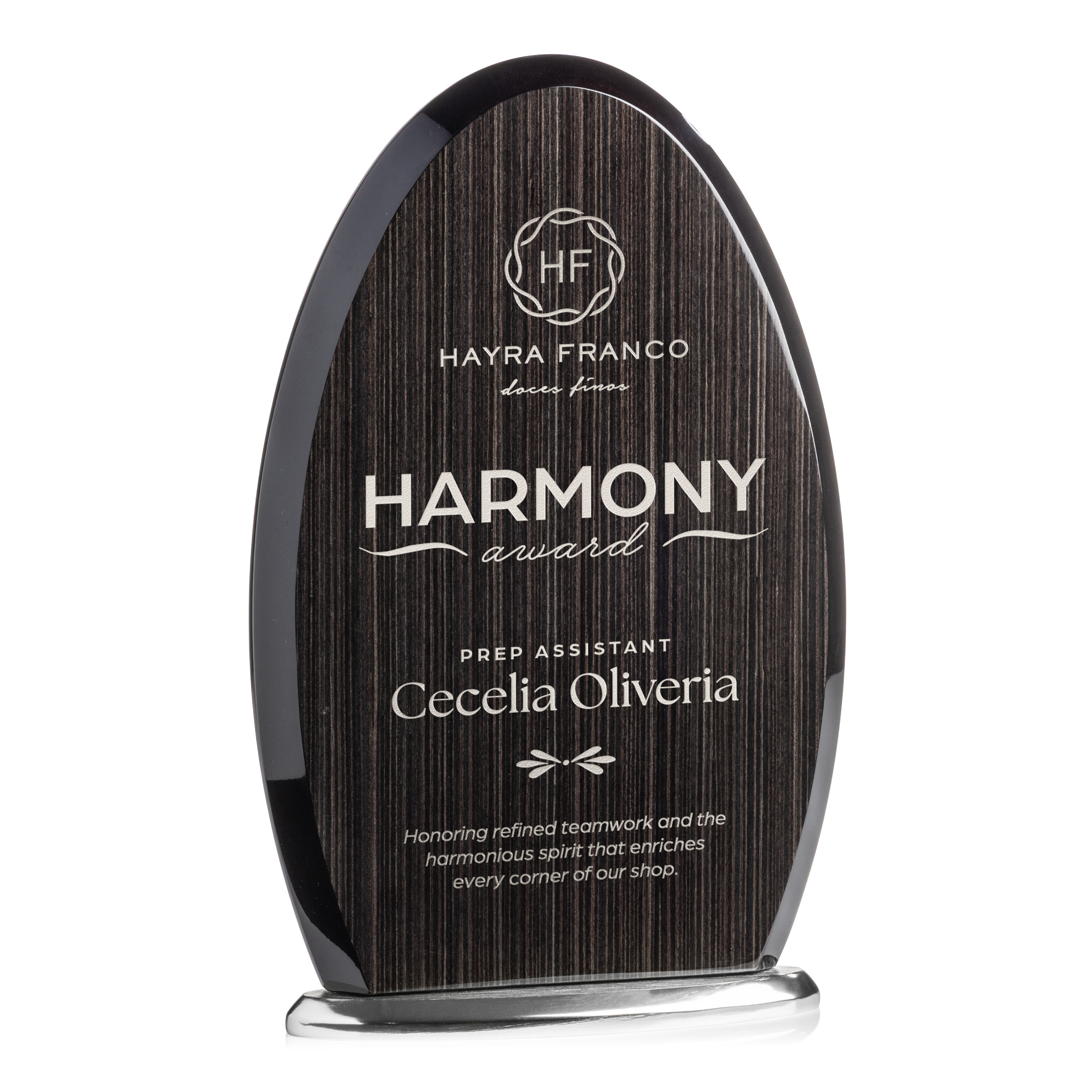 Laser Engraving & 1 Color, Silver, 6.5" x 10" x 1.875"