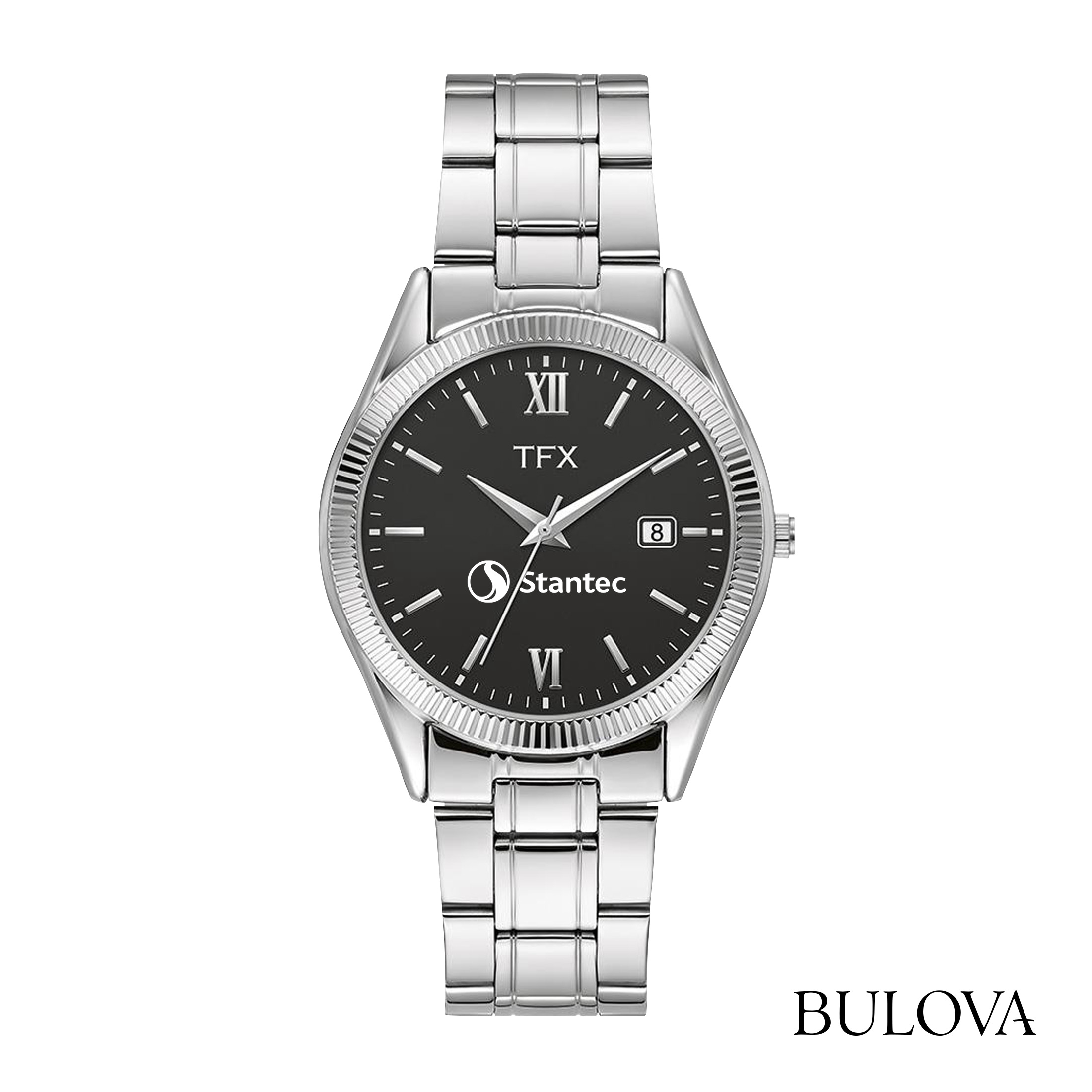 TFX by Bulova® Dress Classic Quartz Watch w/Date Calendar 5