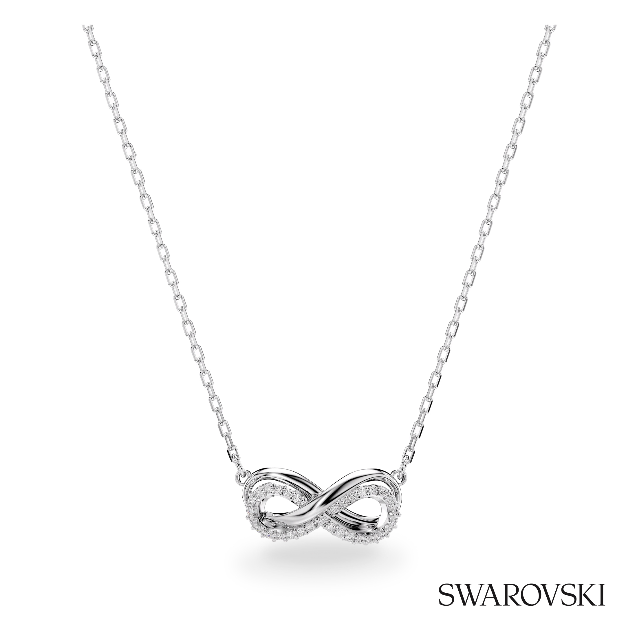 Swarovski® Hyperbola Infinity Pendant