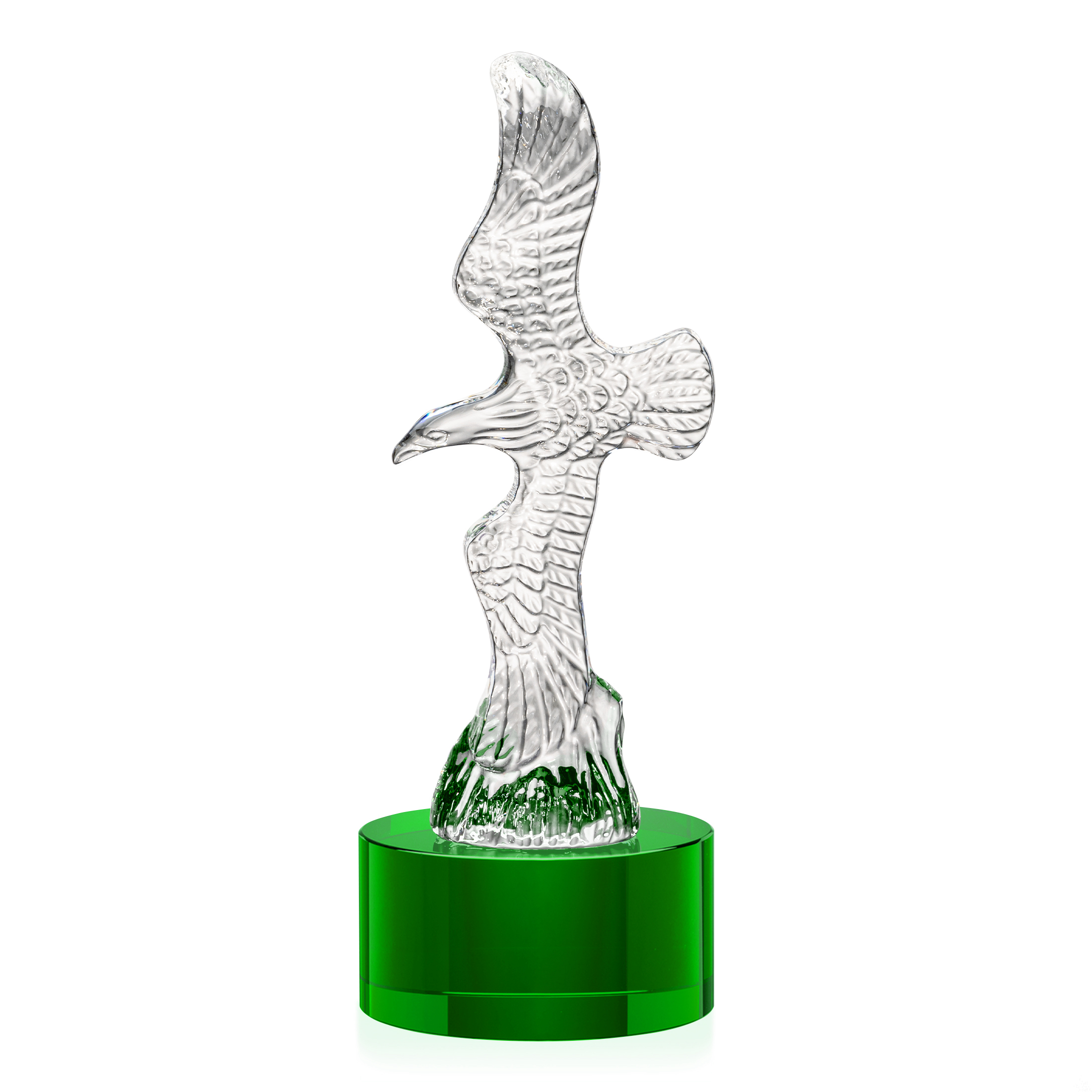 Staffordshire Eagle on Marvel Base - Green