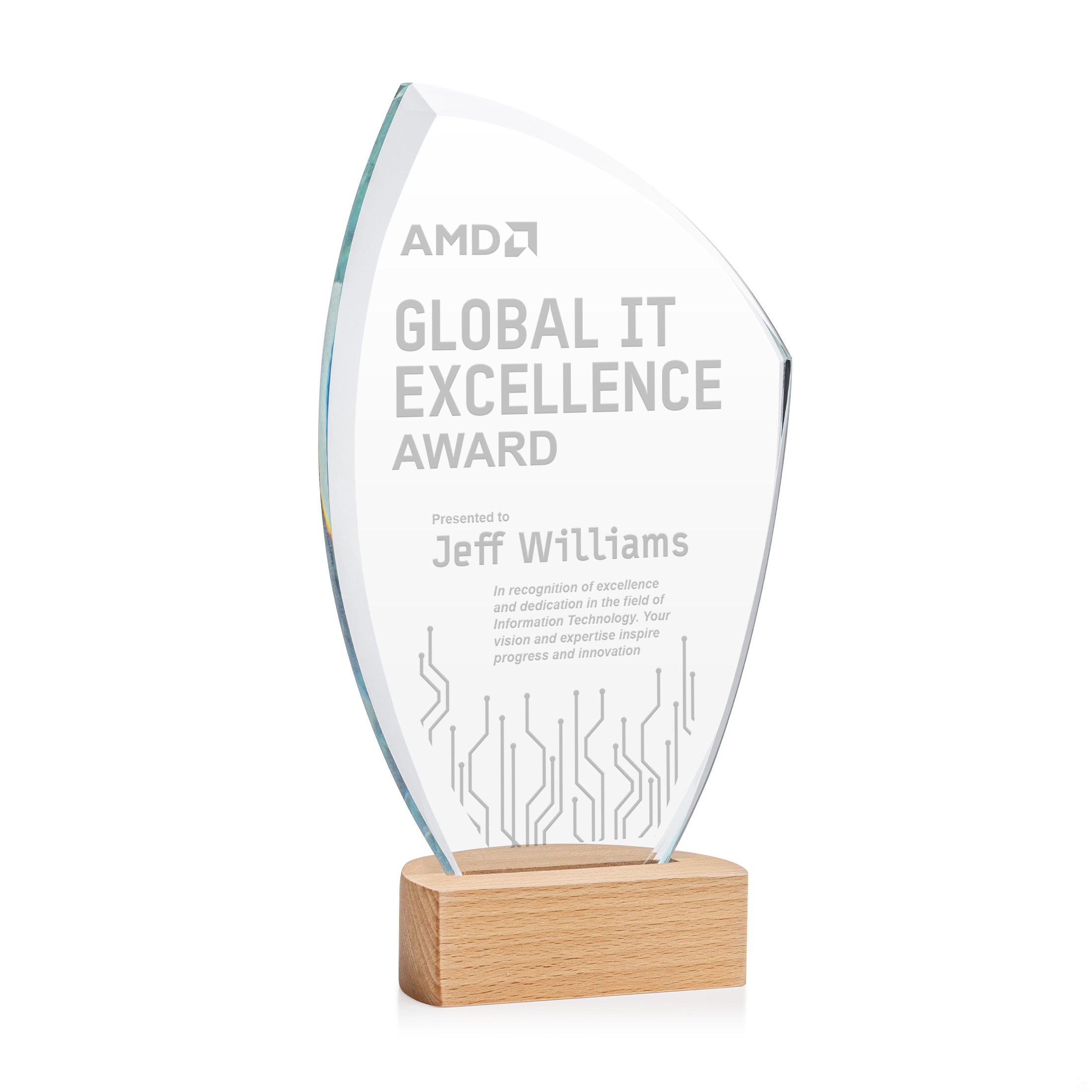 Deep Etch, 5.25" x 9" x 2.375"