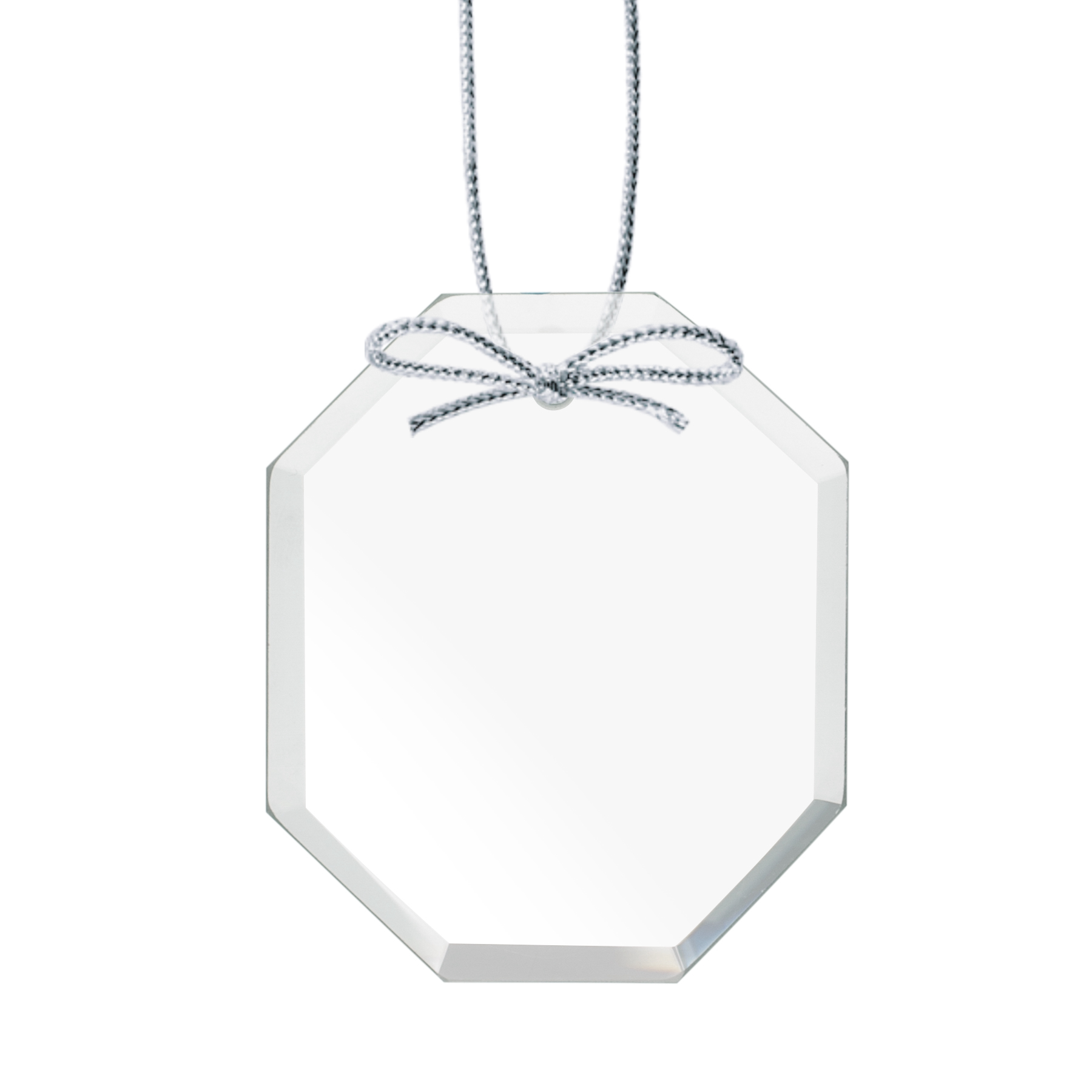 Starfire Ornament - Long Octagon Imprinted